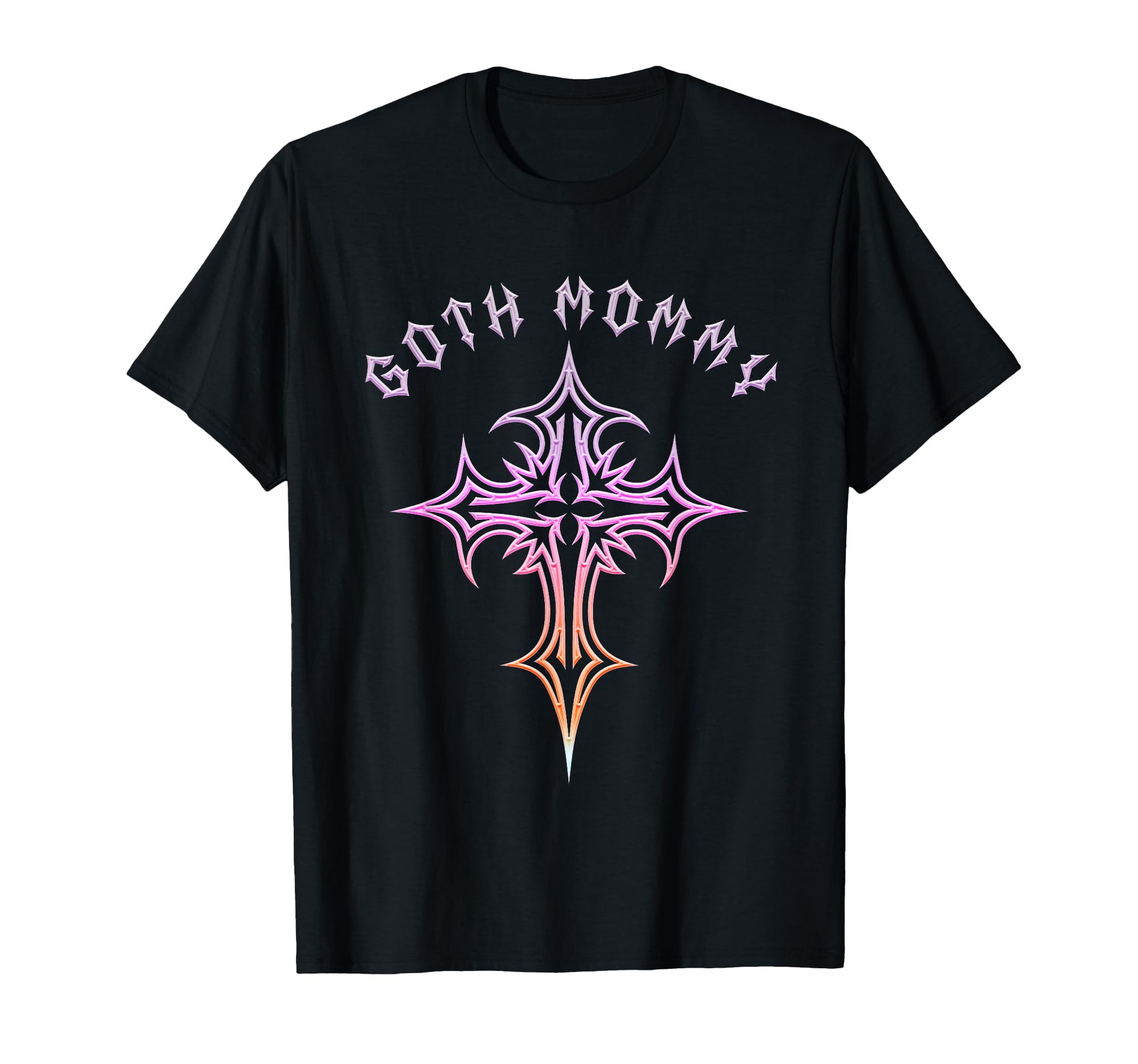Goth Mommy Gothic Cross Y2K Aesthetic T-Shirt - Novelty Apparel for Adults - T-Shirt, Sweatshirt, Hoodie
