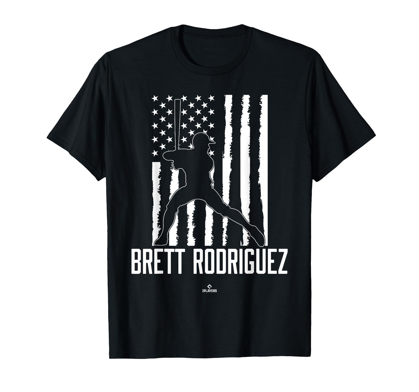 Distressed Flag Swing Brett T-Shirt - Fun Novelty Design for Adults - T-Shirt, Sweatshirt, Hoodie