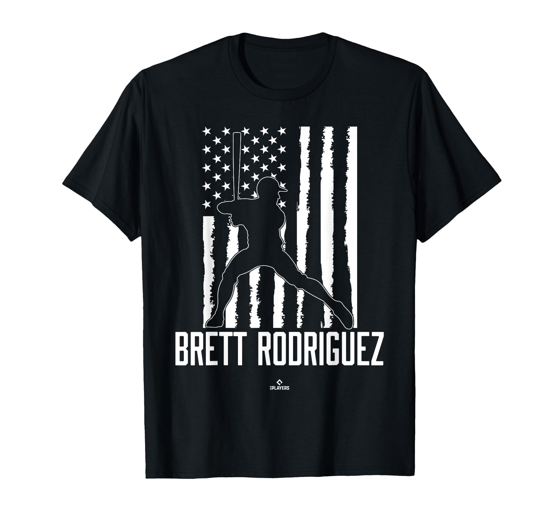 Distressed Flag Swing Brett T-Shirt - Fun Novelty Design for Adults - T-Shirt, Sweatshirt, Hoodie
