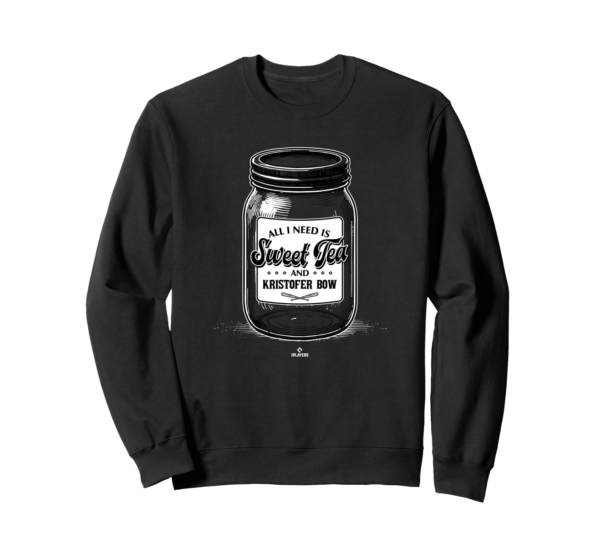 Sweet Tea And Kristofer Bow Sweatshirt - Minimalist Print for Adults - T-Shirt, Sweatshirt, Hoodie