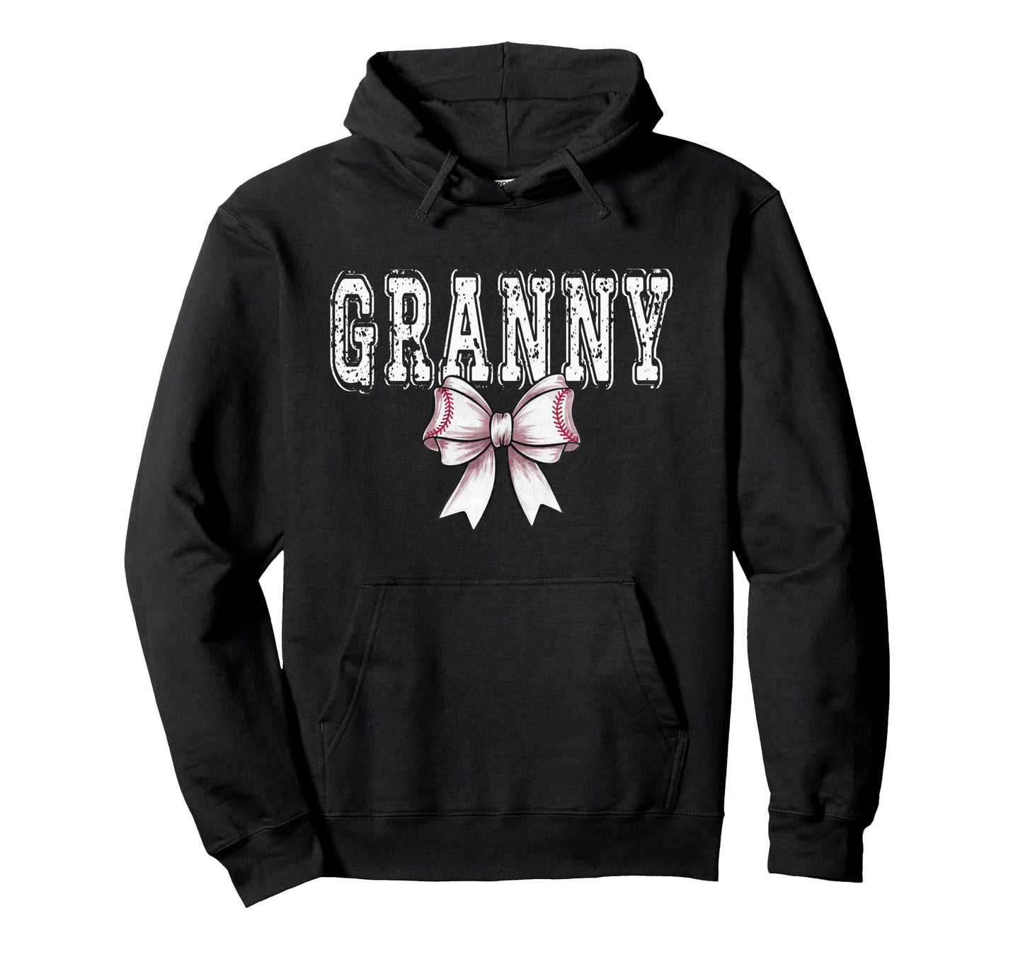 Coquette Baseball Granny Spirit Hoodie - Fun Novelty Design Men Women - T-Shirt, Sweatshirt, Hoodie