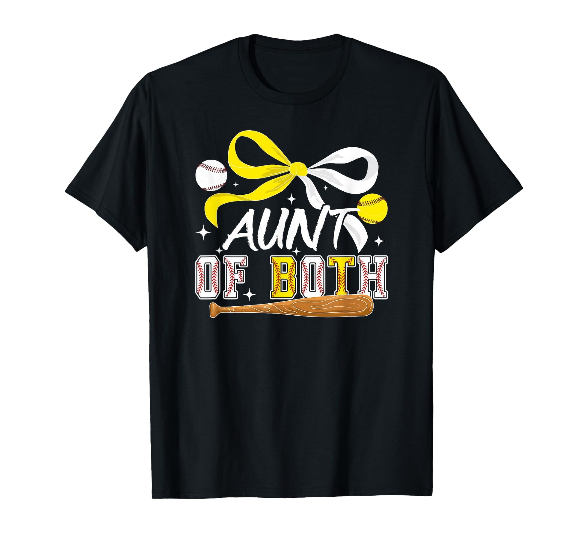 Aunt Both Coquette Baseball T-Shirt - Fun Novelty Design for Adults - T-Shirt, Sweatshirt, Hoodie