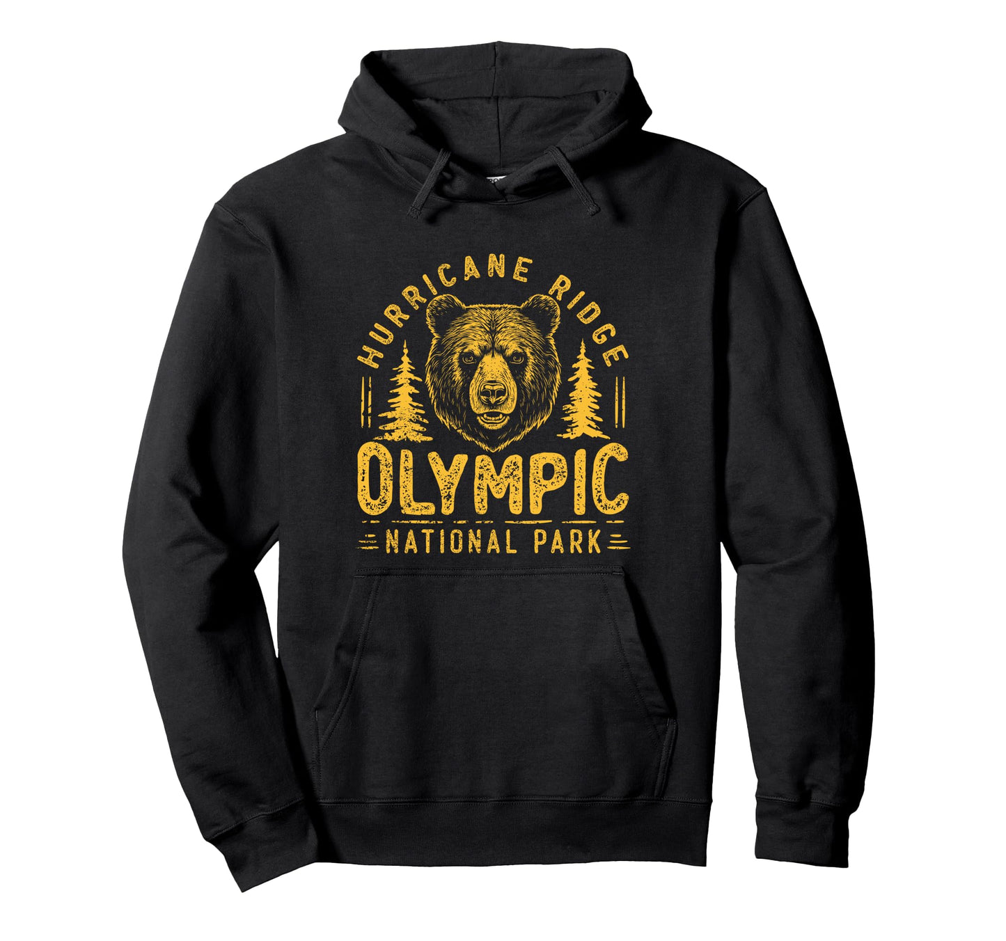 Hurricane Ridge Olympic National Park Hoodie - Aesthetic Graphic Unisex - T-Shirt, Sweatshirt, Hoodie