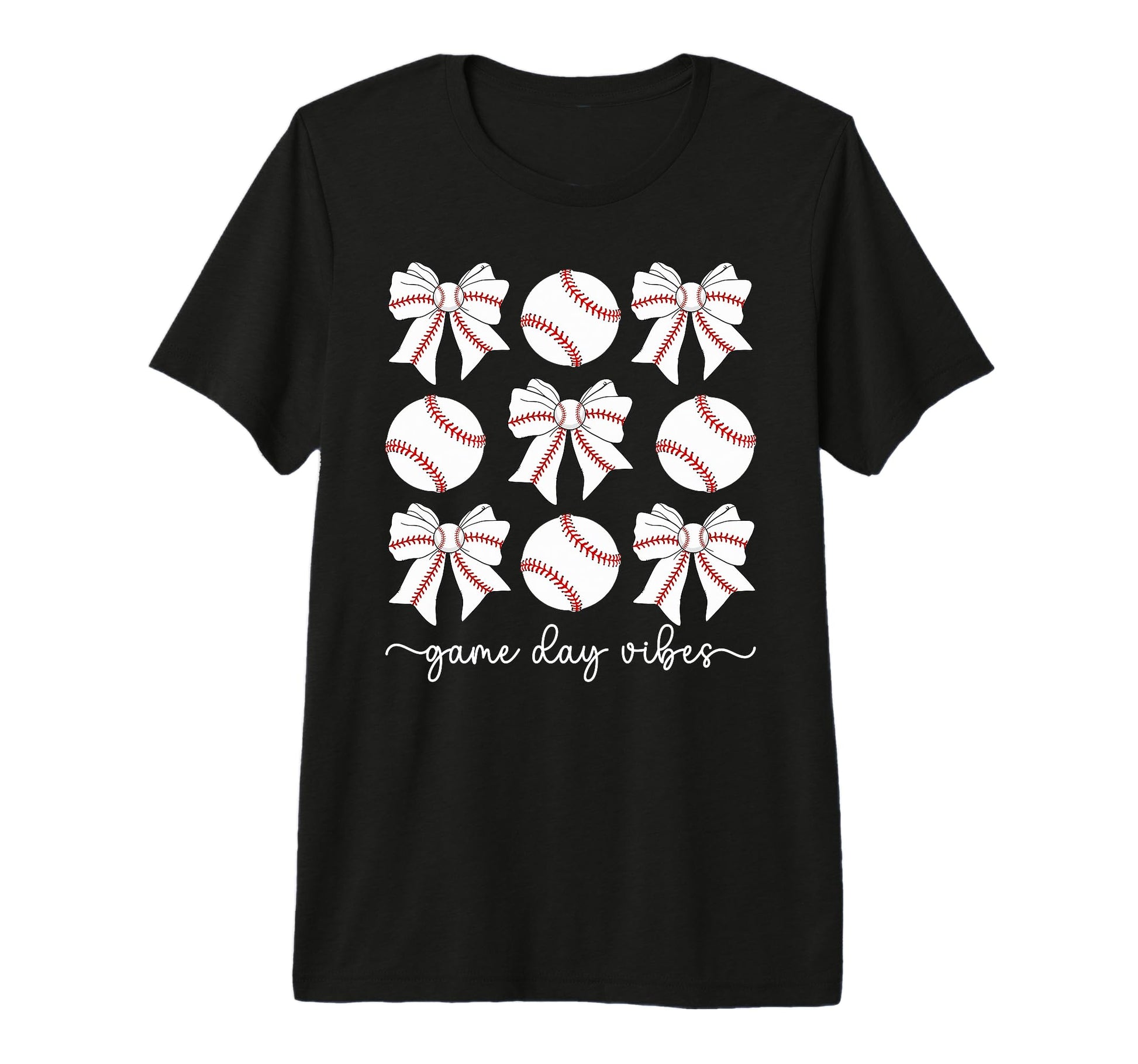 Game Day Vibes Baseball Game Day T-Shirt - Minimalist Print for Adults - T-Shirt, Sweatshirt, Hoodie