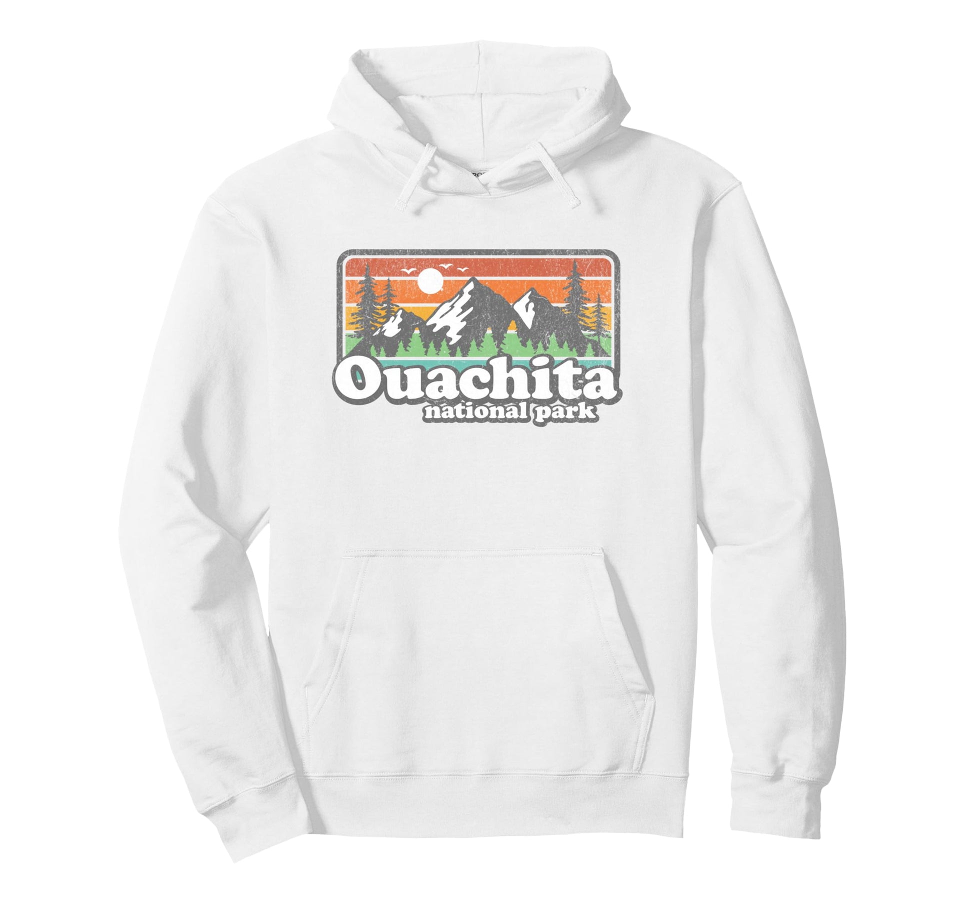 Ouachita National Park Arkansas Hoodie - Casual Everyday Wear for Adults - T-Shirt, Sweatshirt, Hoodie