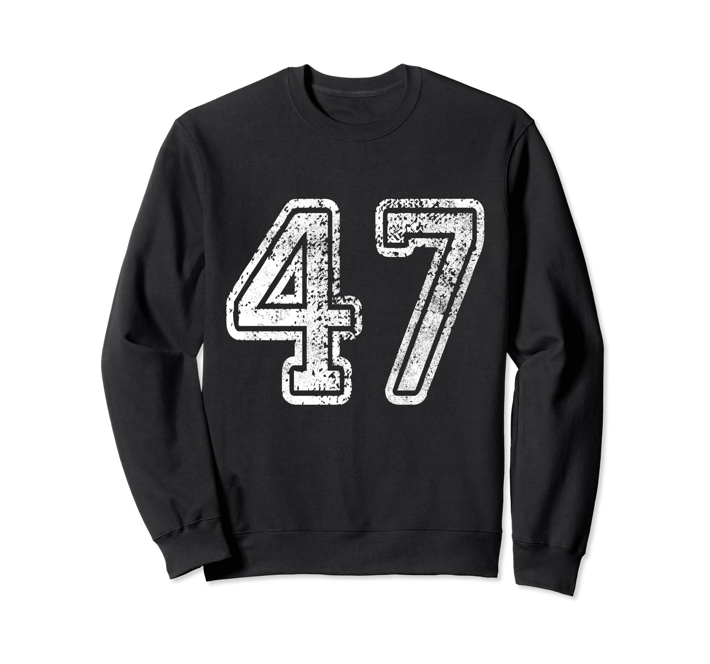 Jersey Number 47 Birthday Football Sweatshirt - Fun Novelty Design Unisex - T-Shirt, Sweatshirt, Hoodie