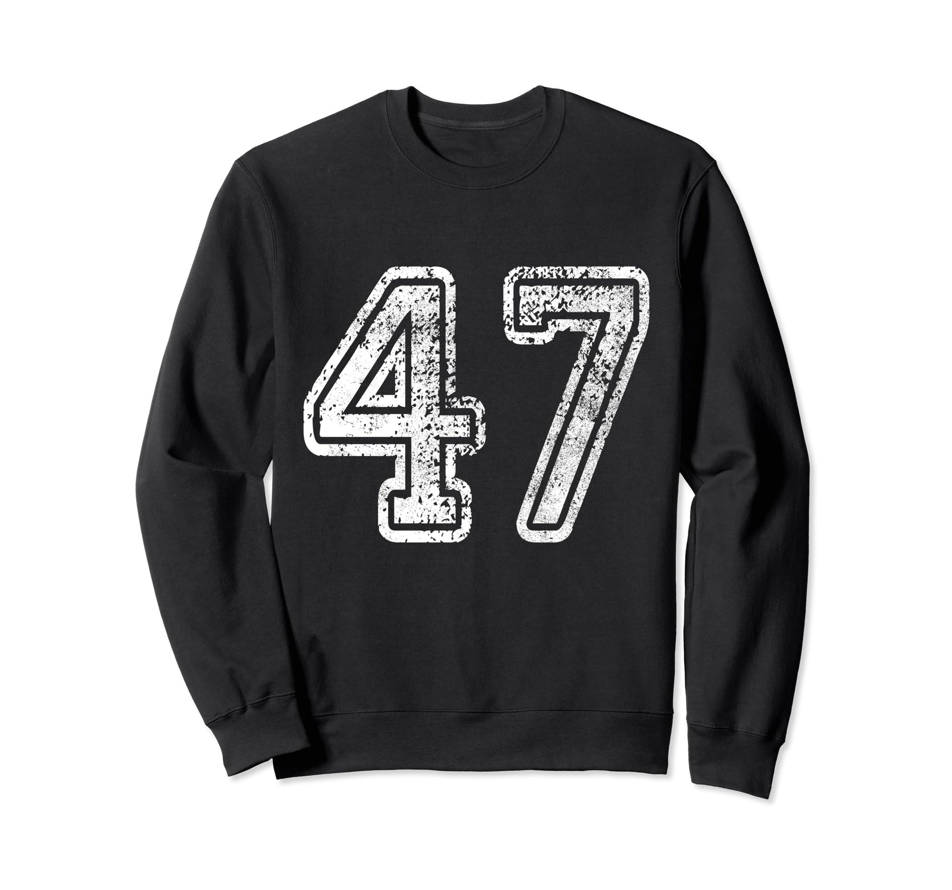 Jersey Number 47 Birthday Football Sweatshirt - Fun Novelty Design Unisex - T-Shirt, Sweatshirt, Hoodie
