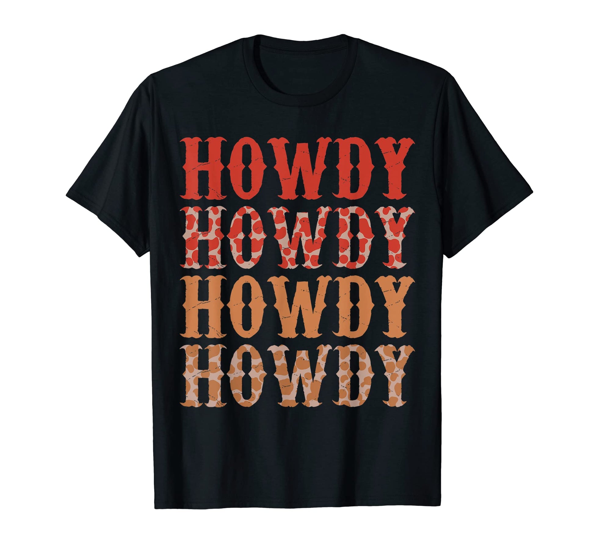 Howdy Preppy Boho Leopard Western T-Shirt - Streetwear Style for Adults - T-Shirt, Sweatshirt, Hoodie