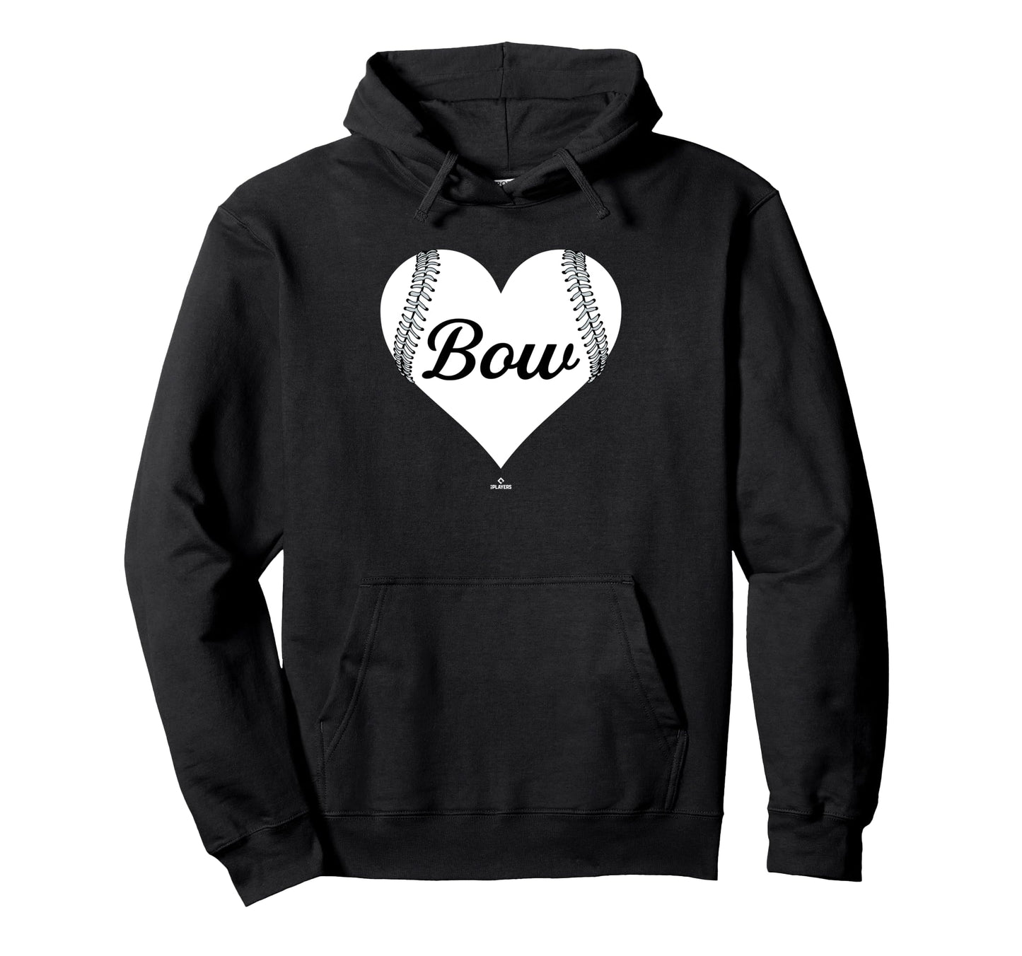 Baseball Heart Kristofer Bow Prospect Hoodie - Novelty Apparel Men Women - T-Shirt, Sweatshirt, Hoodie