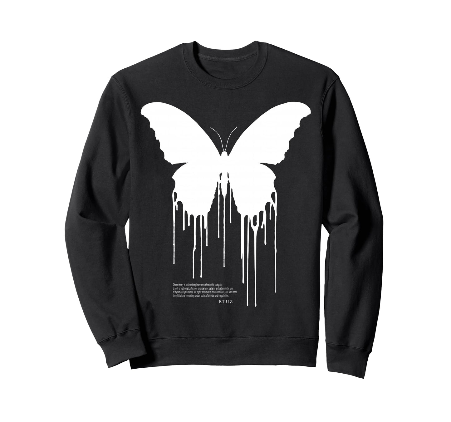 Y2K Streetwear Butterfly Sweatshirt - Unique Graphic for Adults - T-Shirt, Sweatshirt, Hoodie