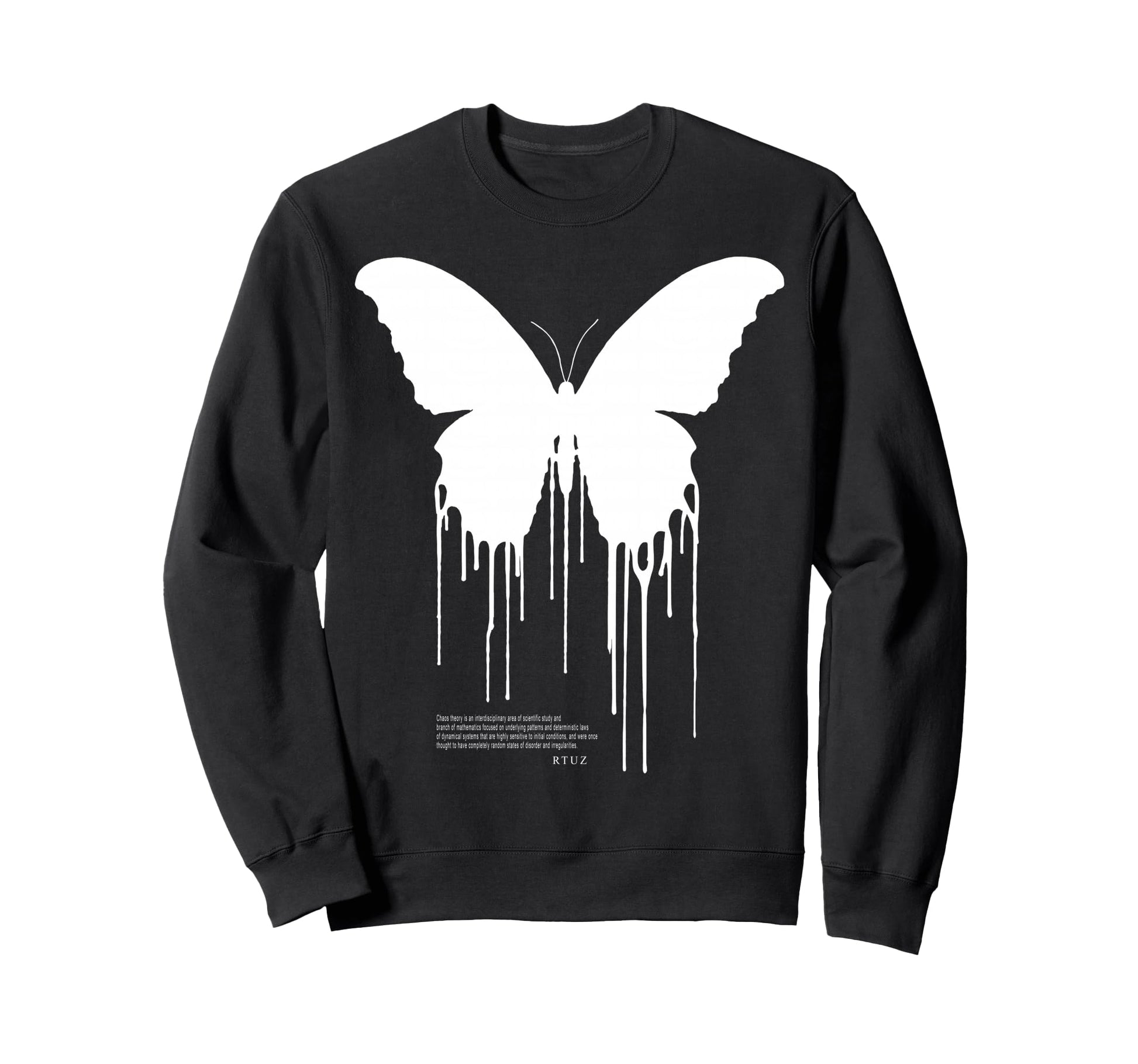 Y2K Streetwear Butterfly Sweatshirt - Unique Graphic for Adults - T-Shirt, Sweatshirt, Hoodie