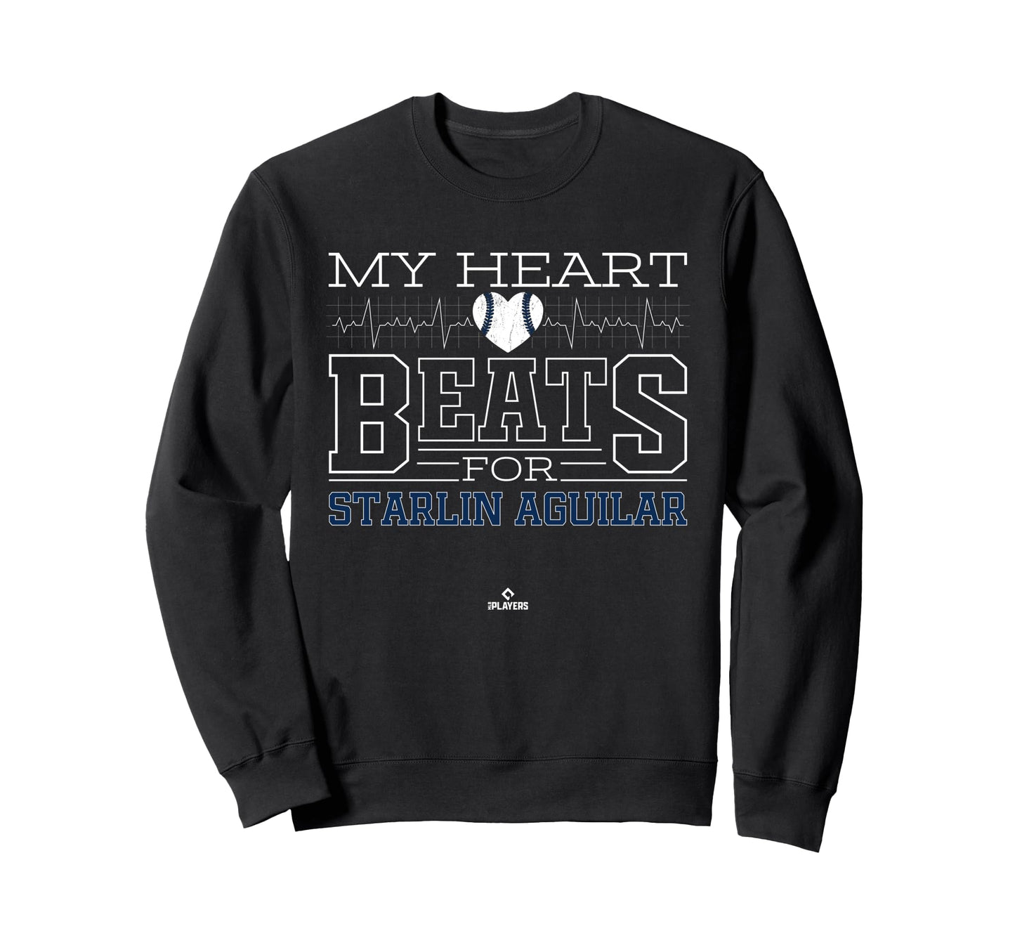My Heart Beats Starlin Aguilar Sweatshirt - Minimalist Print Unisex - T-Shirt, Sweatshirt, Hoodie