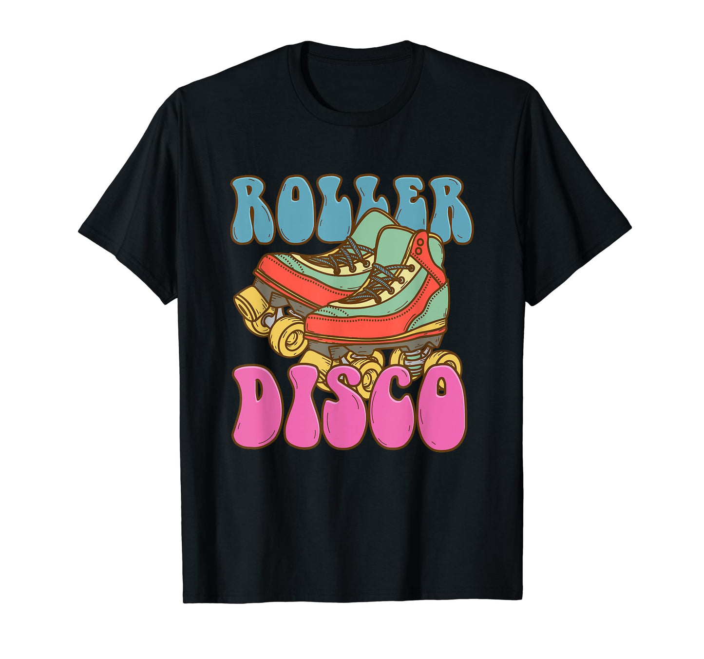 Roller Disco 70S And 80S Skates T-Shirt - Streetwear Style Men Women - T-Shirt, Sweatshirt, Hoodie