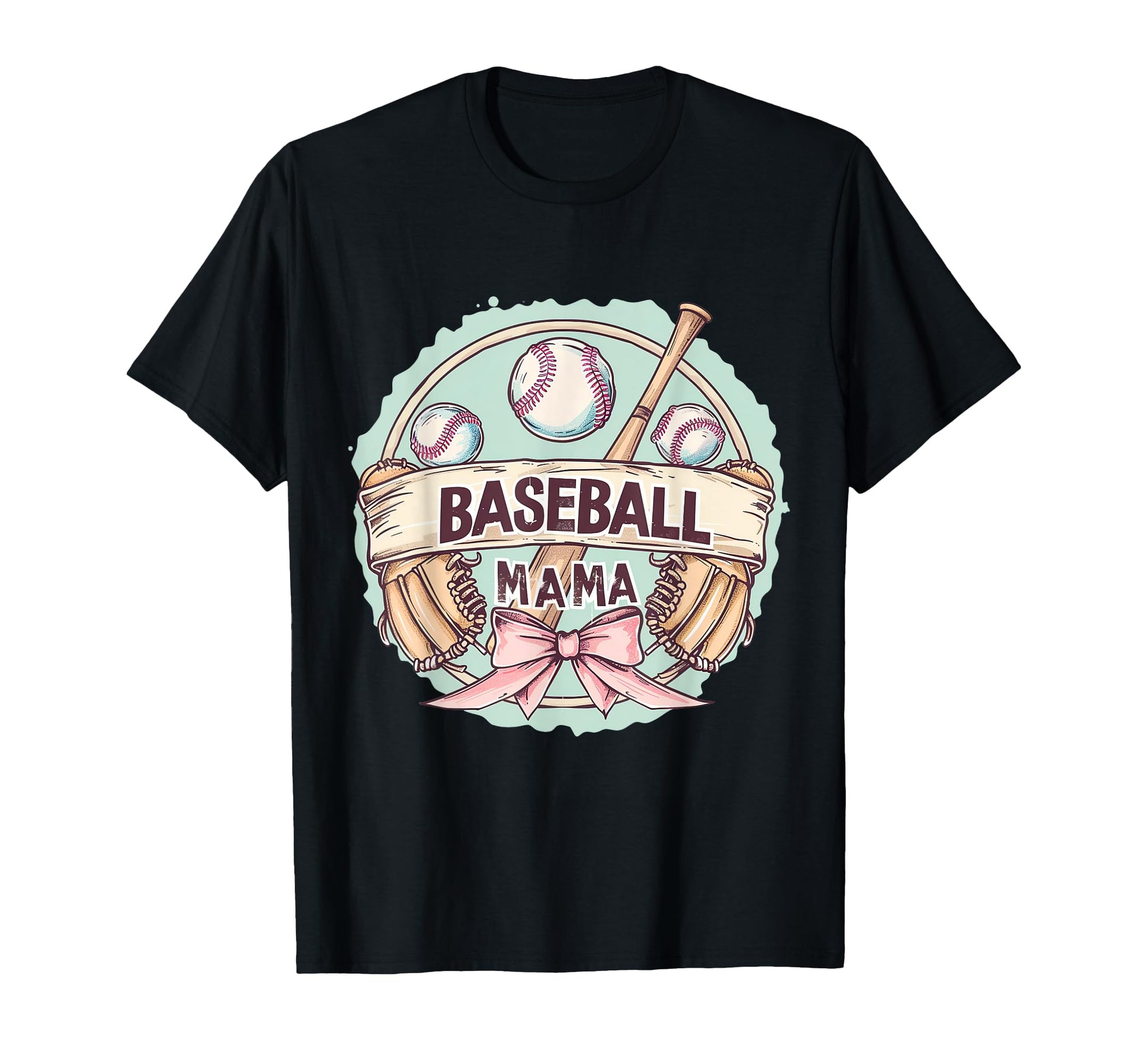Baseball Mom Coquette T-Shirt - Trendy Graphic Unisex - T-Shirt, Sweatshirt, Hoodie