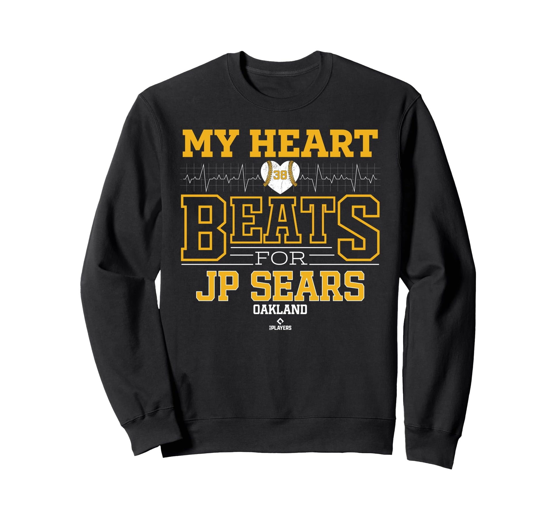 My Heart Beats Jp Sears Oakland Sweatshirt - Custom Art Print for Adults - T-Shirt, Sweatshirt, Hoodie
