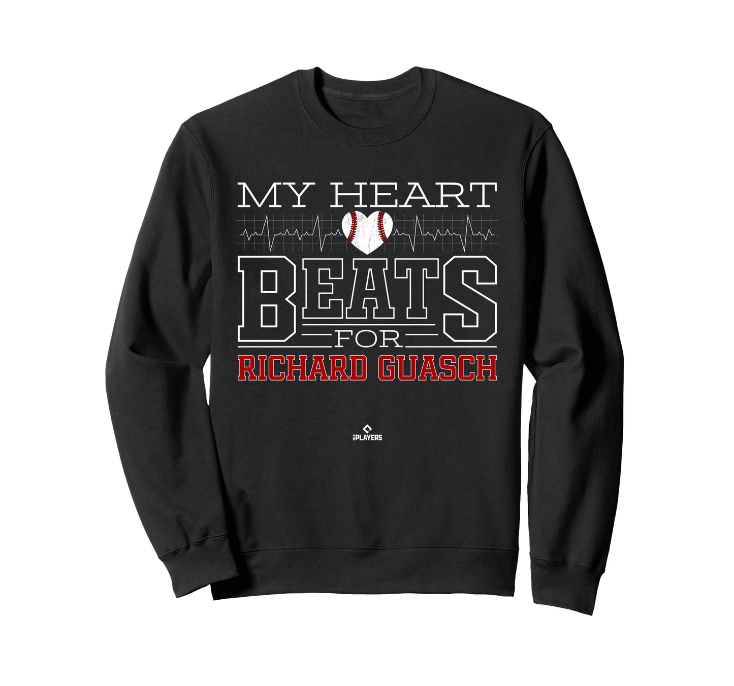 My Heart Beats Richard Guasch Sweatshirt - Aesthetic Graphic for Adults - T-Shirt, Sweatshirt, Hoodie