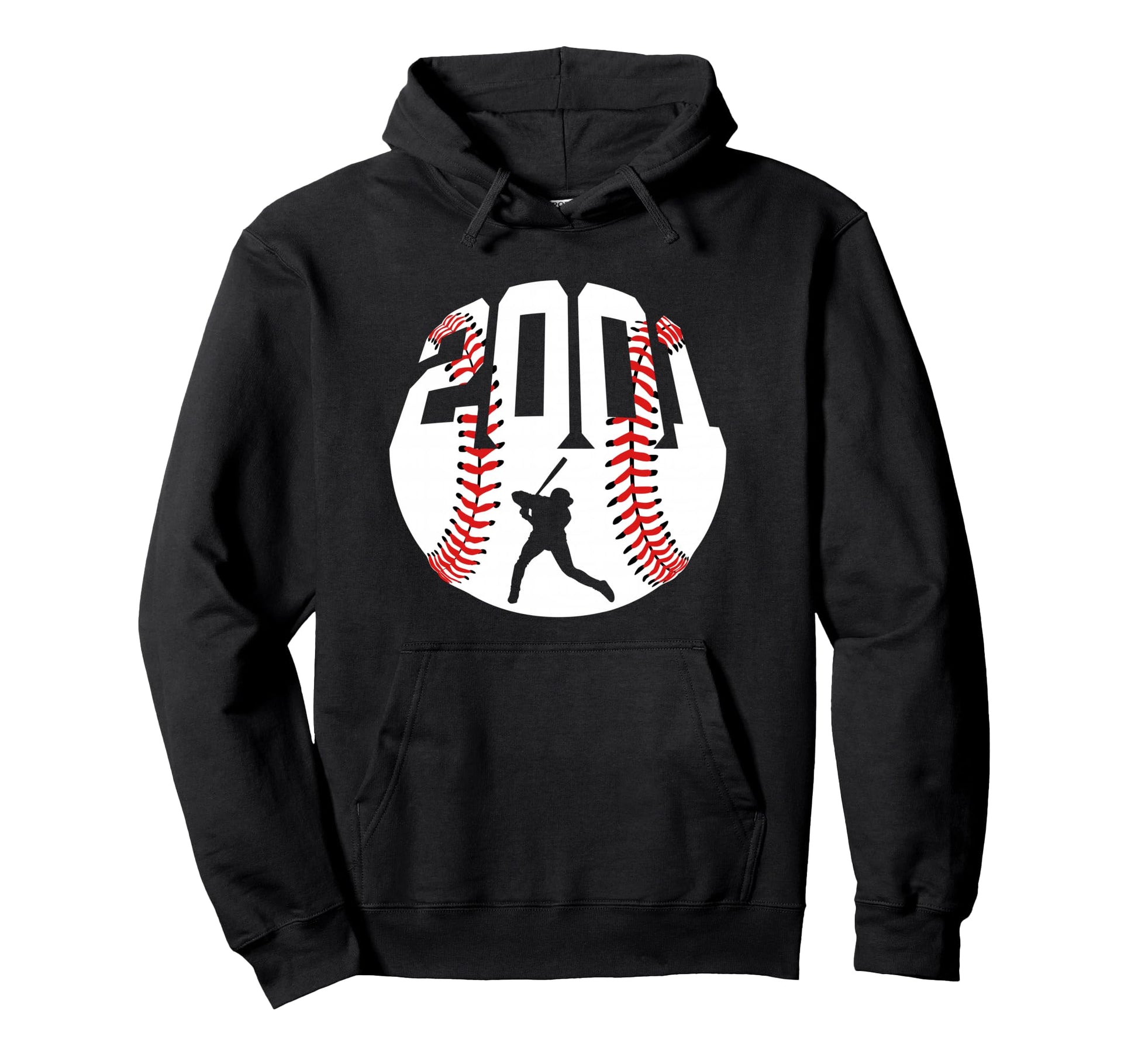 2001 Baseball 25Th Birthday Hoodie - Graphic Print for Adults - T-Shirt, Sweatshirt, Hoodie