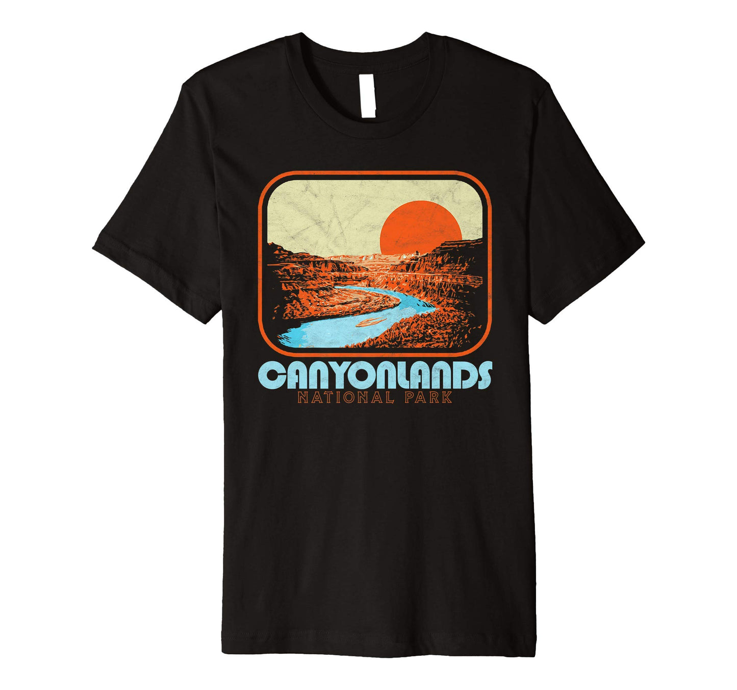 Canyonlands National Park Utah Vibe 80S T-Shirt - Unique Graphic Men Women - T-Shirt, Sweatshirt, Hoodie