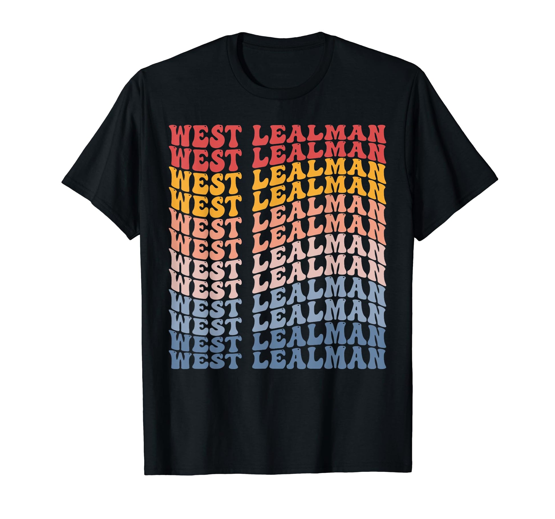 West Lealman City Groovy T-Shirt - Graphic Print Men Women - T-Shirt, Sweatshirt, Hoodie