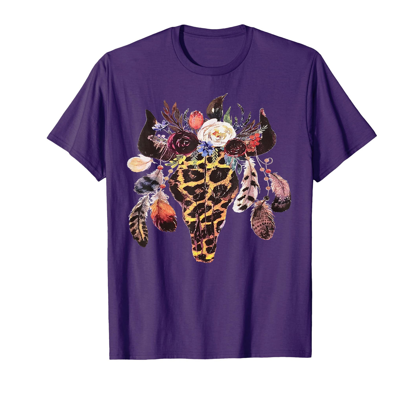 Western Boho Cow Cowgirl Cowboy T-Shirt - Casual Everyday Wear Men Women - T-Shirt, Sweatshirt, Hoodie