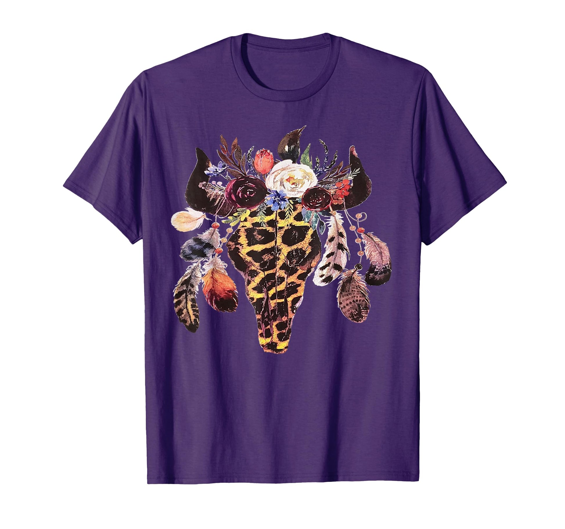 Western Boho Cow Cowgirl Cowboy T-Shirt - Casual Everyday Wear Men Women - T-Shirt, Sweatshirt, Hoodie