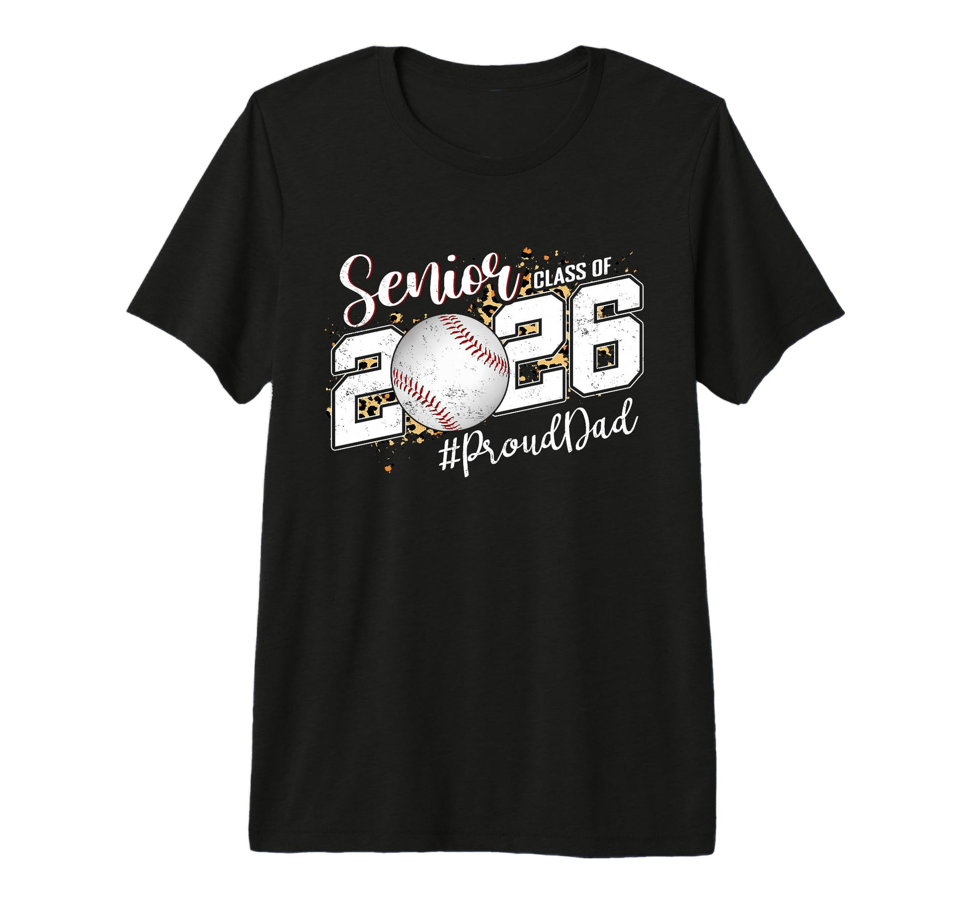 Proud Senior Dad Class 2026 Baseball T-Shirt - Unique Graphic Men Women - T-Shirt, Sweatshirt, Hoodie