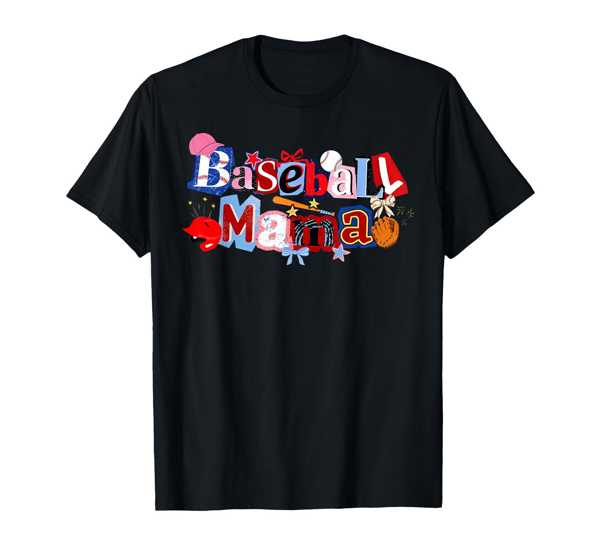 Coquette Y2K Baseball Mama 4Th July T-Shirt - Casual Everyday Wear Unisex - T-Shirt, Sweatshirt, Hoodie