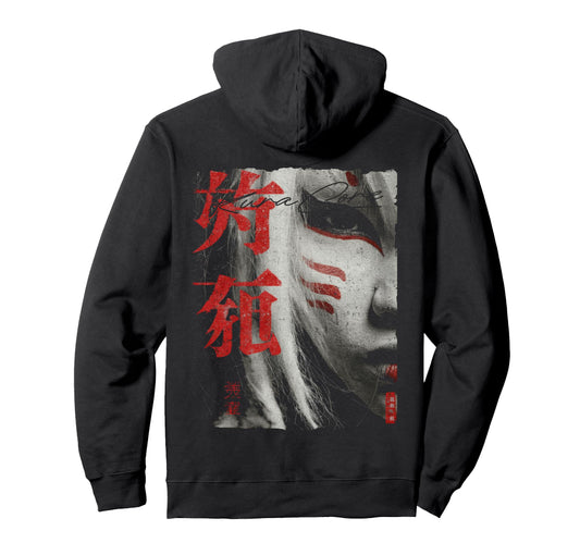 Back Japanese Streetwear Y2K Techwear Hoodie - Minimalist Print for Adults - T-Shirt, Sweatshirt, Hoodie