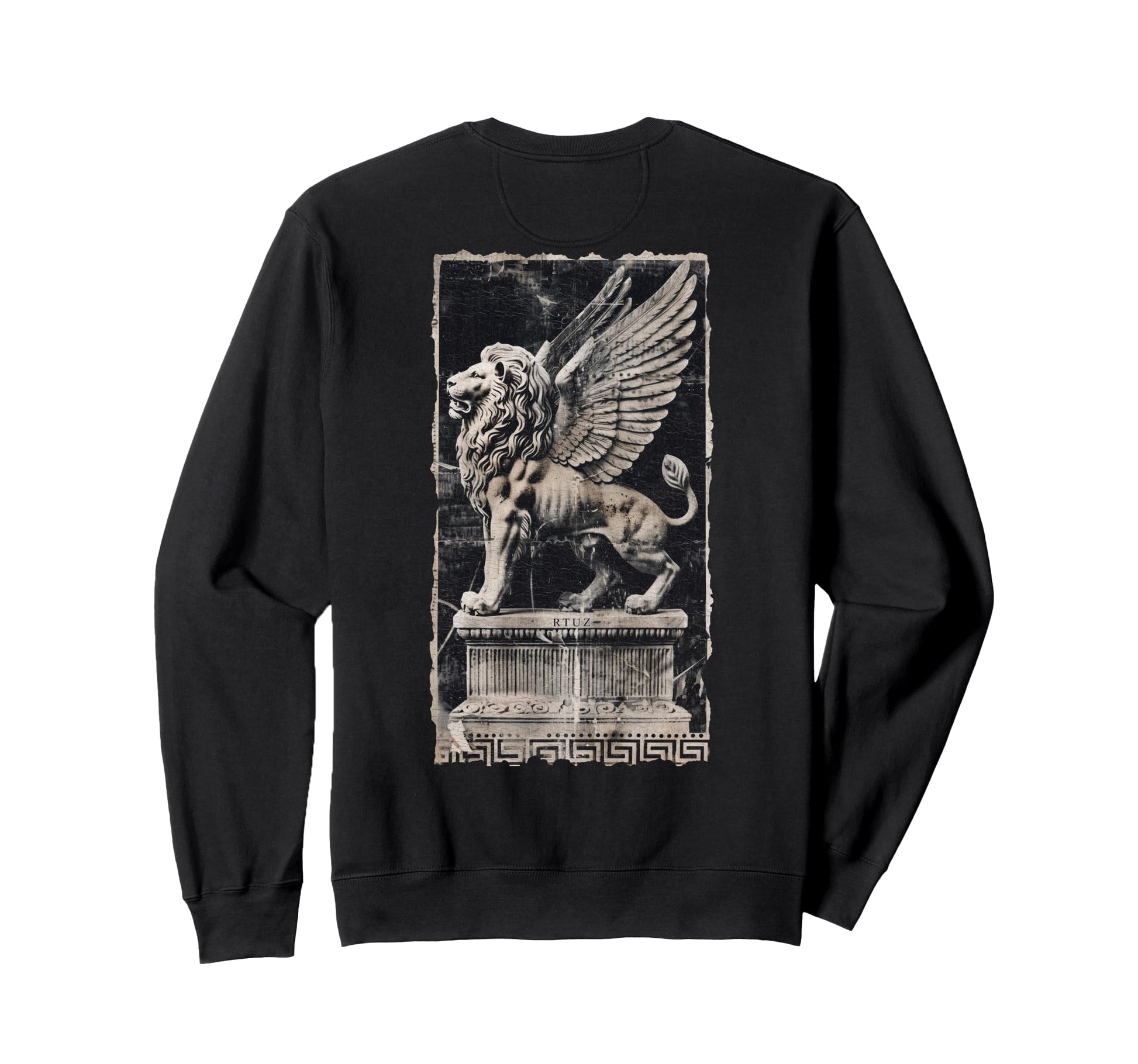 Y2K Back Streetwear Lion Sweatshirt - Streetwear Style for Adults - T-Shirt, Sweatshirt, Hoodie