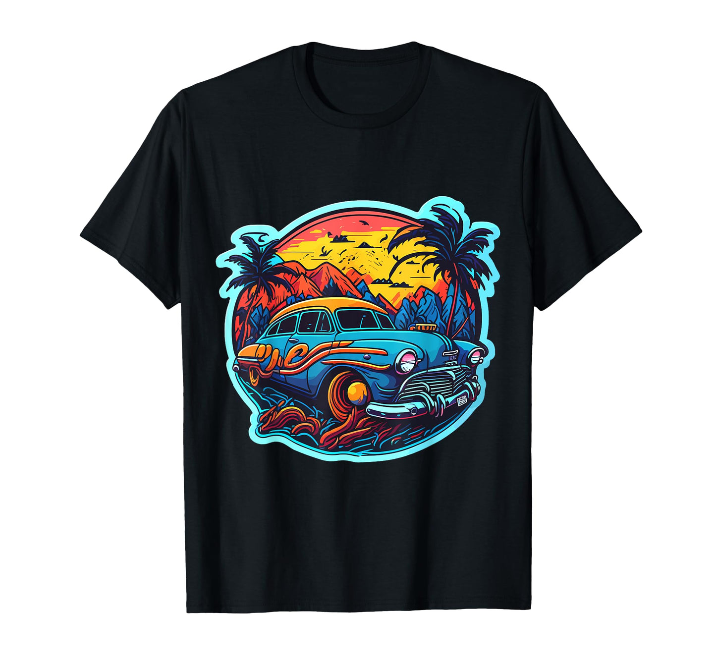 Car Car 80S 90S T-Shirt - Trendy Graphic Unisex - T-Shirt, Sweatshirt, Hoodie