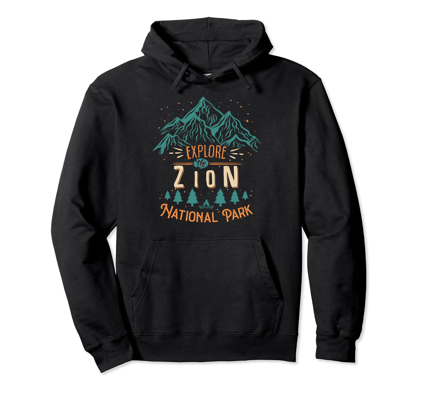 Zion National Park Us Zion Hoodie - Fun Novelty Design for Adults - T-Shirt, Sweatshirt, Hoodie