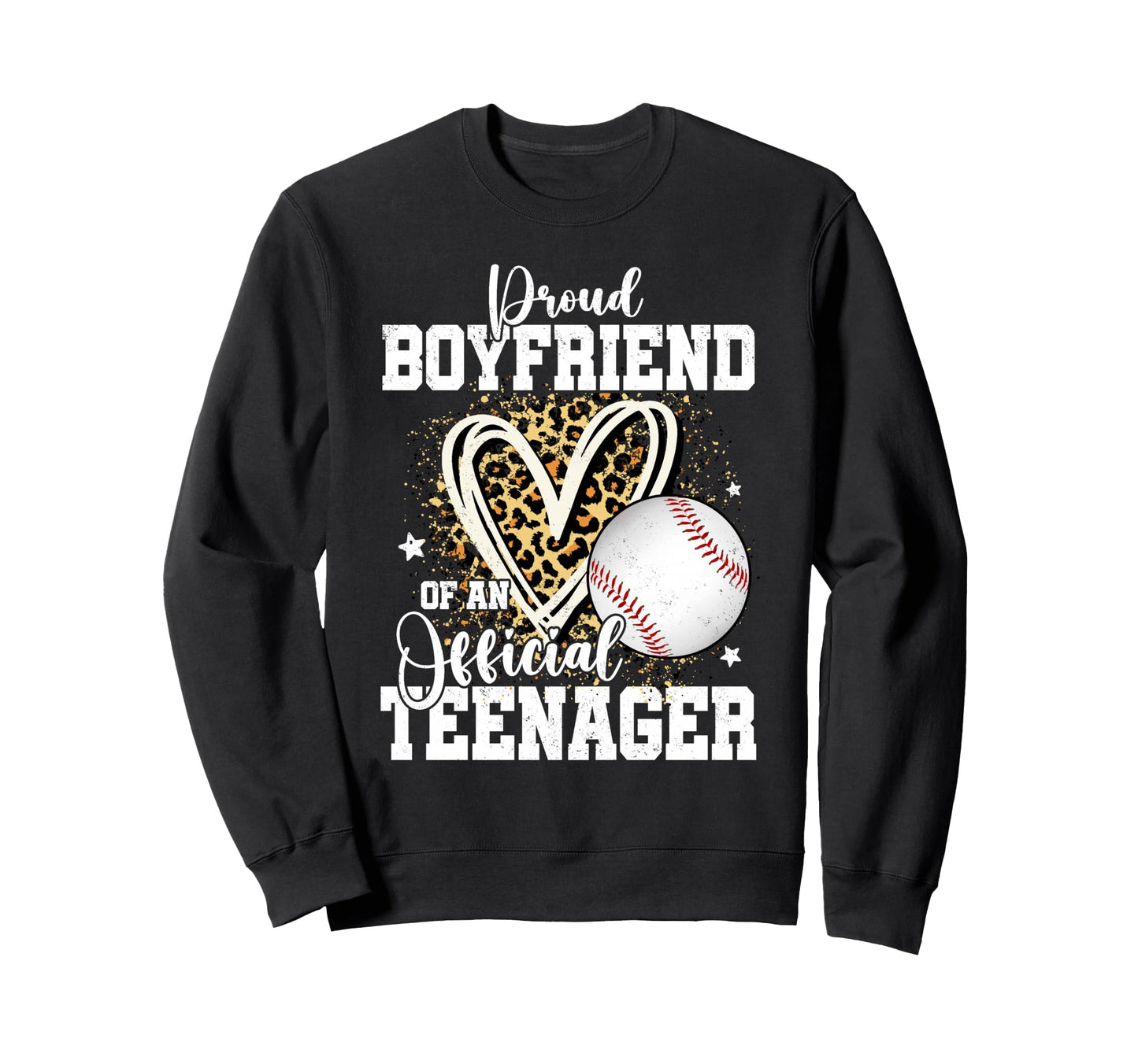Proud Boyfriend Teenager 13Th Sweatshirt - Trendy Graphic Men Women - T-Shirt, Sweatshirt, Hoodie