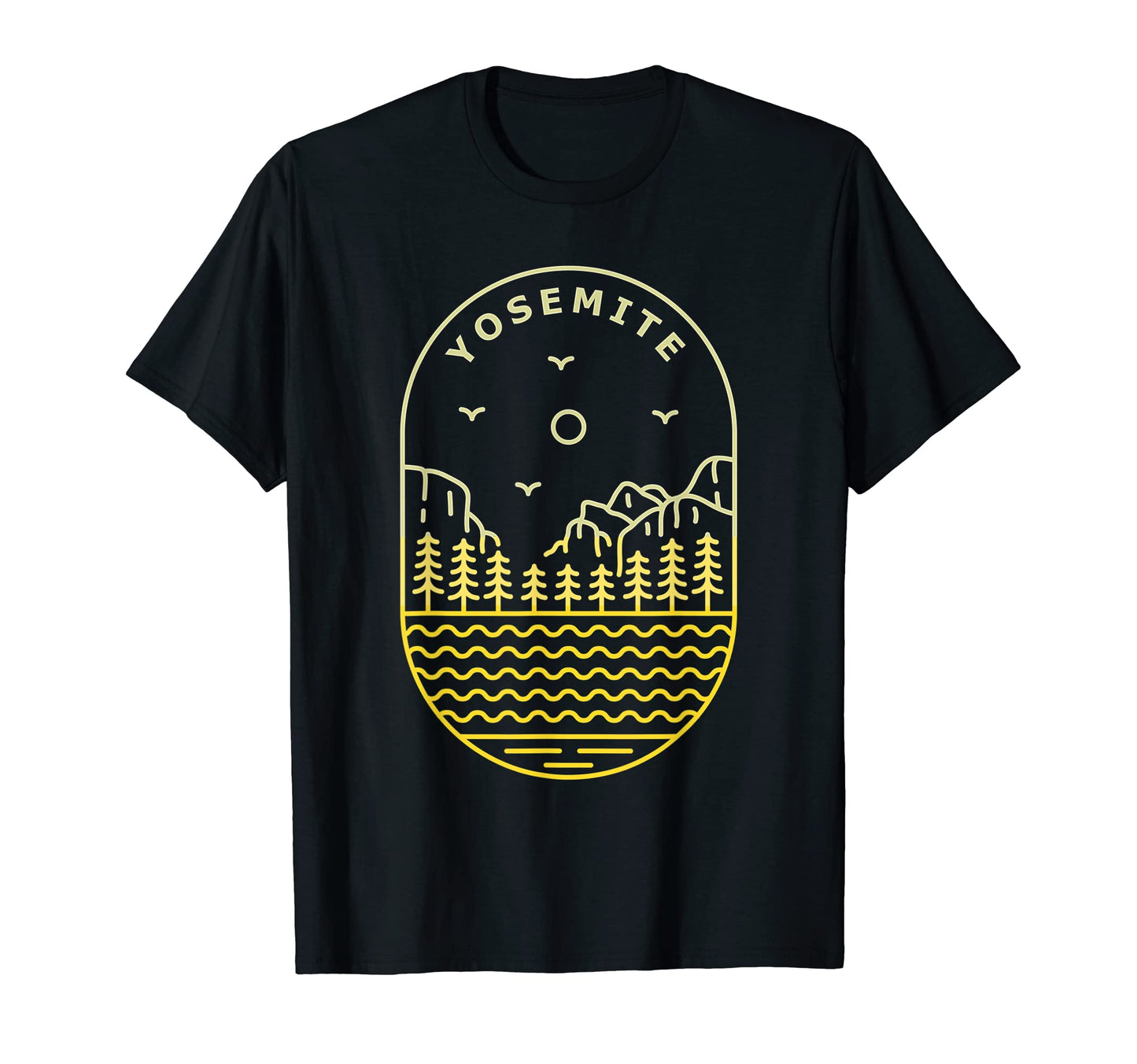 Yosemite National Park California T-Shirt - Unique Graphic Unisex - T-Shirt, Sweatshirt, Hoodie