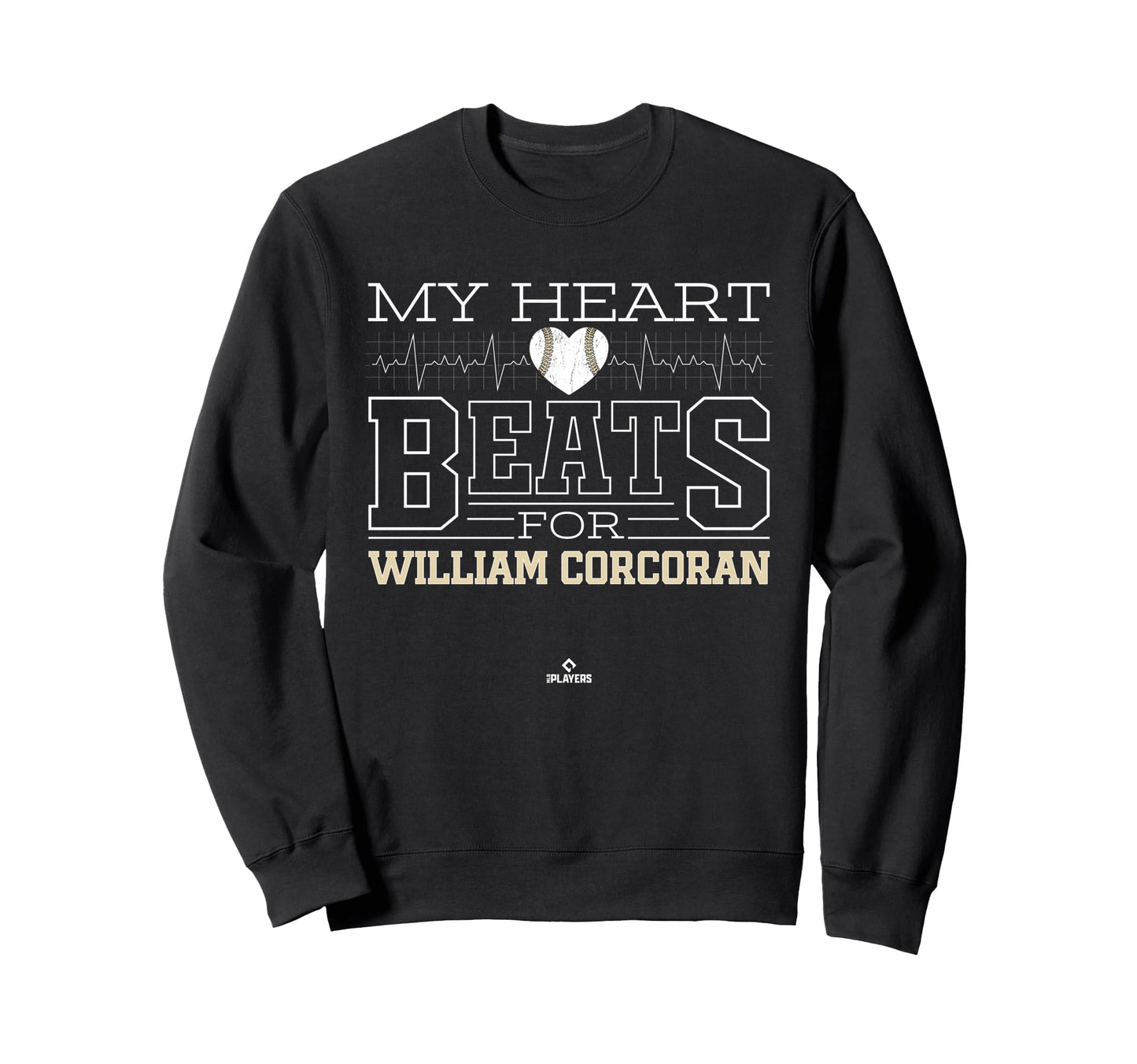 My Heart Beats William Corcoran Sweatshirt - Minimalist Print Unisex - T-Shirt, Sweatshirt, Hoodie