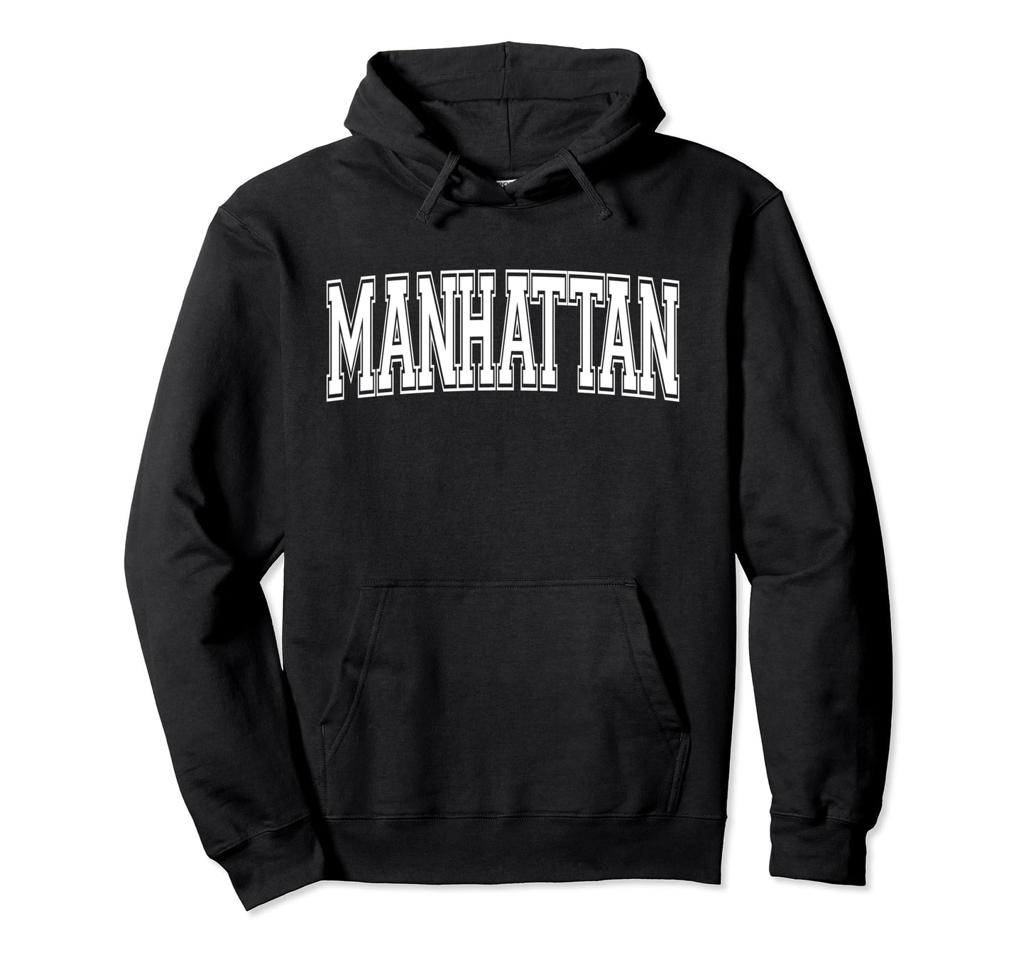 Manhattan Ny New York Usa Sports Varsity Hoodie - Graphic Print for Adults - T-Shirt, Sweatshirt, Hoodie