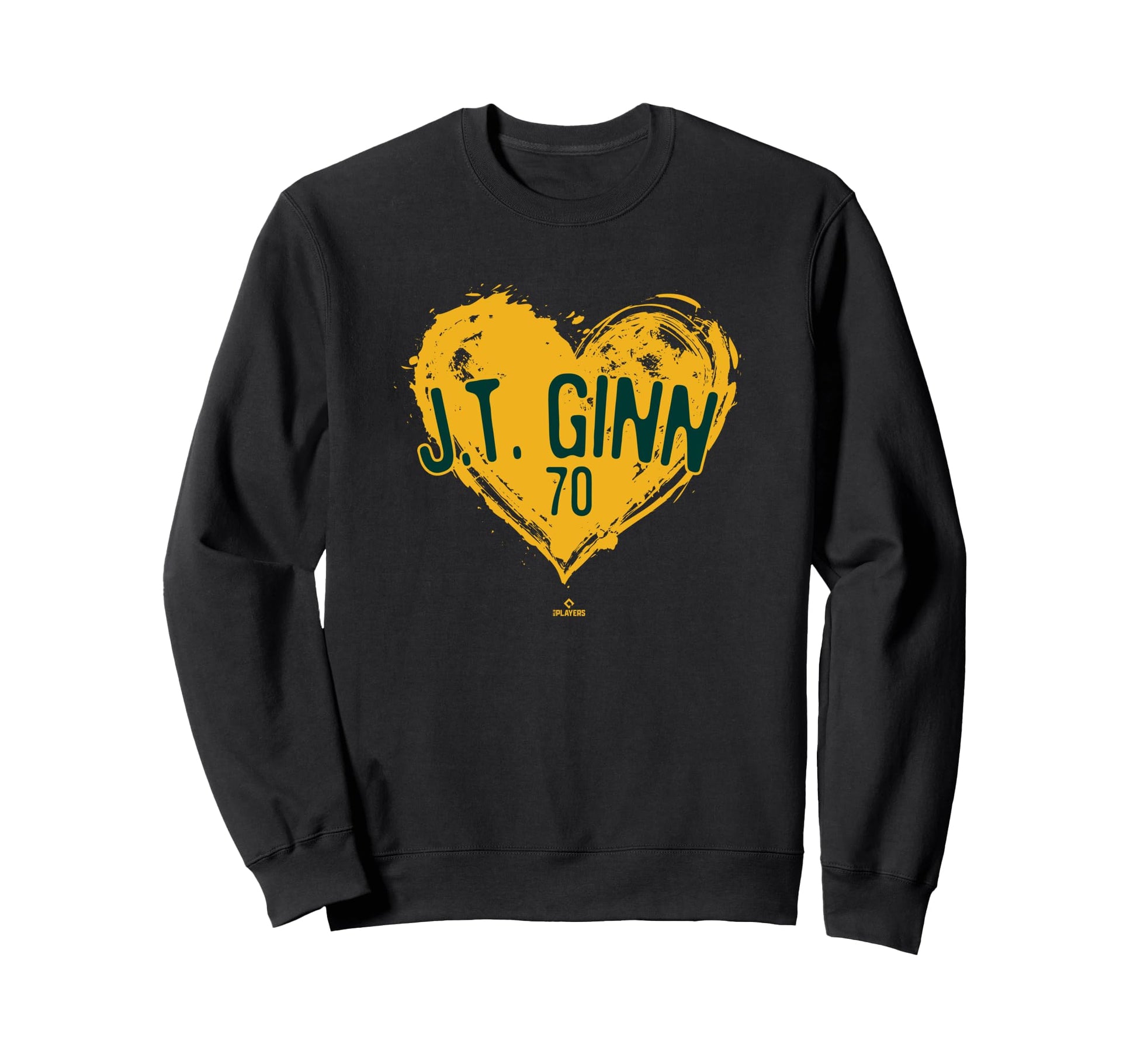 Distressed Heart J T Ginn Oakland Sweatshirt - Novelty Apparel Men Women - T-Shirt, Sweatshirt, Hoodie