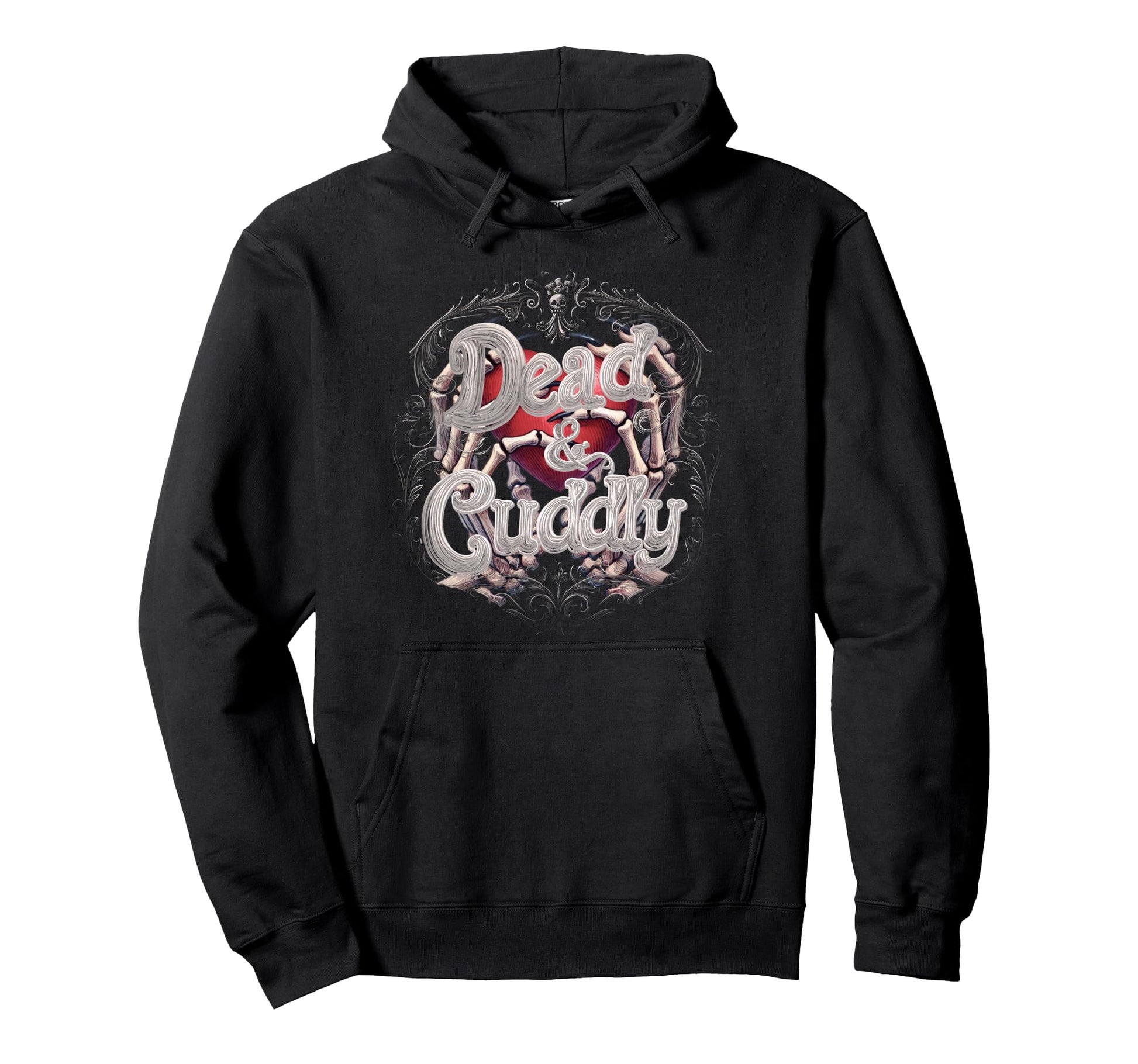 Dead And Cuddly Gothic Alt Grunge Hip Hoodie - Custom Art Print for Adults - T-Shirt, Sweatshirt, Hoodie