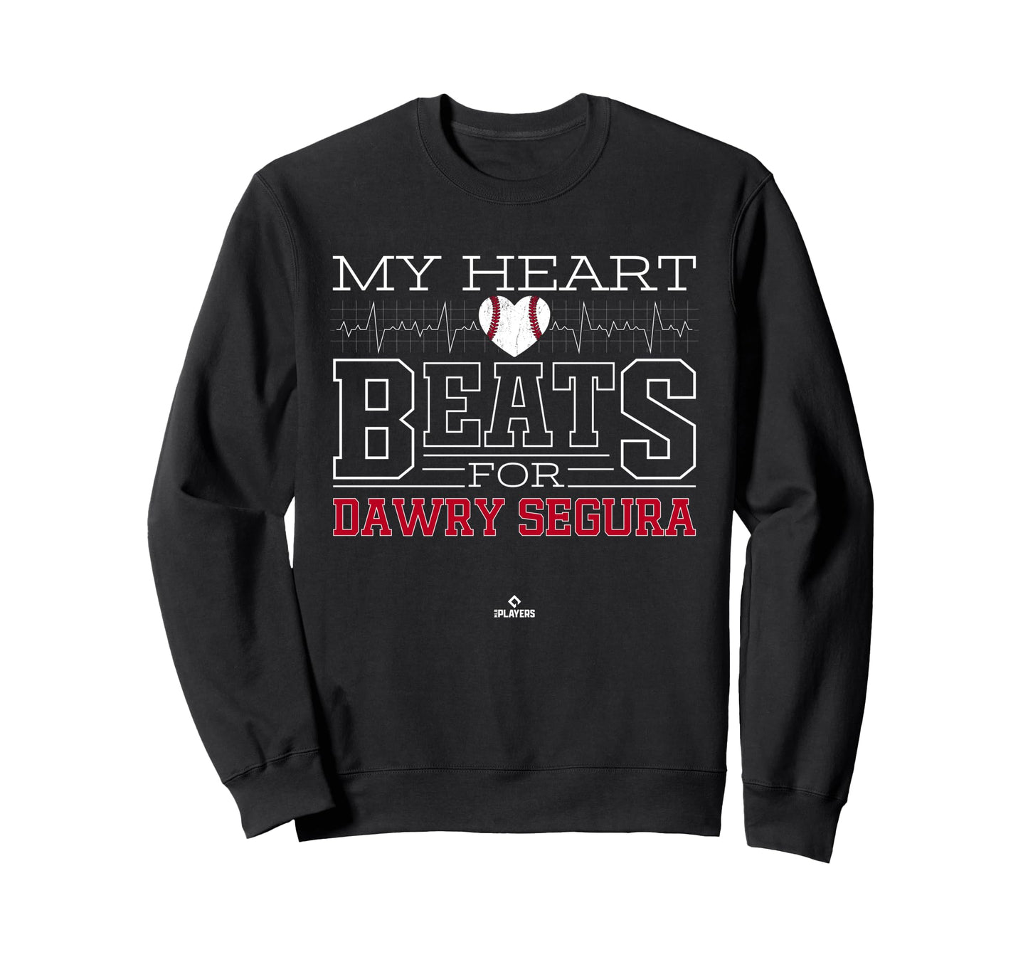 My Heart Beats Dawry Segura Sweatshirt - Minimalist Print for Adults - T-Shirt, Sweatshirt, Hoodie