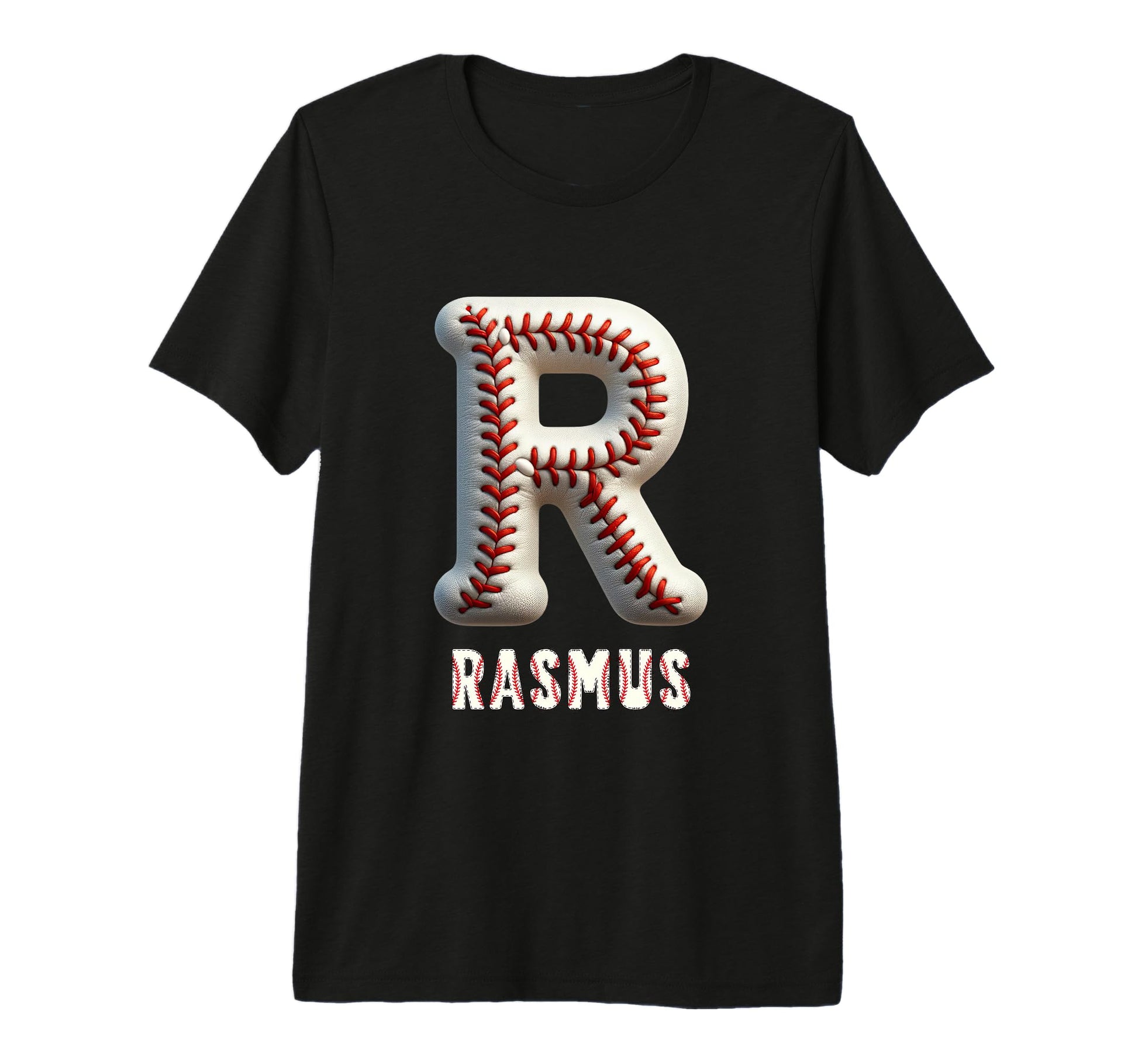 Baseball Home Run Leonid Initial Letter T-Shirt - Graphic Print Unisex - T-Shirt, Sweatshirt, Hoodie