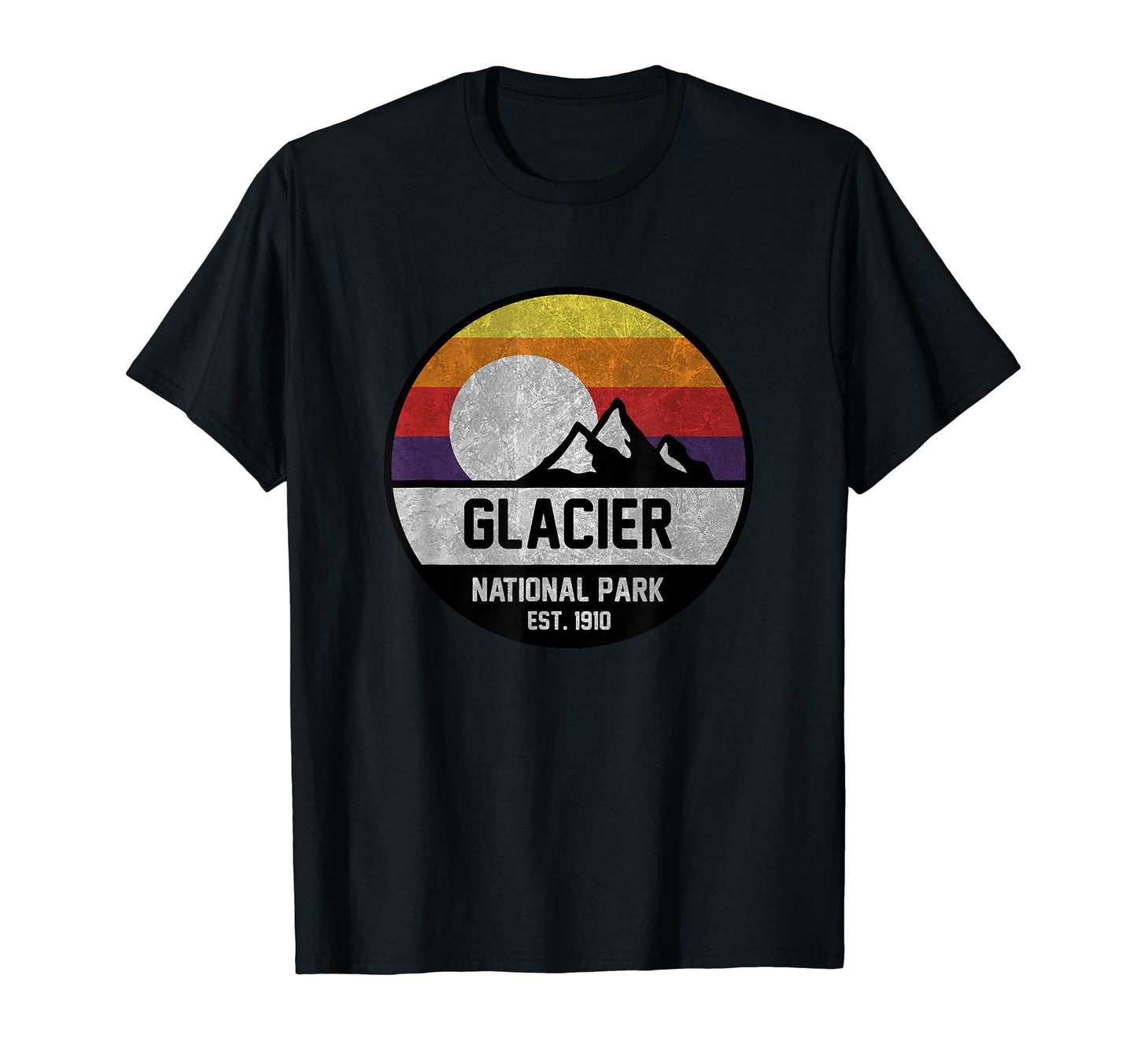 Glacier National Park Mountain T-Shirt - Streetwear Style Men Women - T-Shirt, Sweatshirt, Hoodie