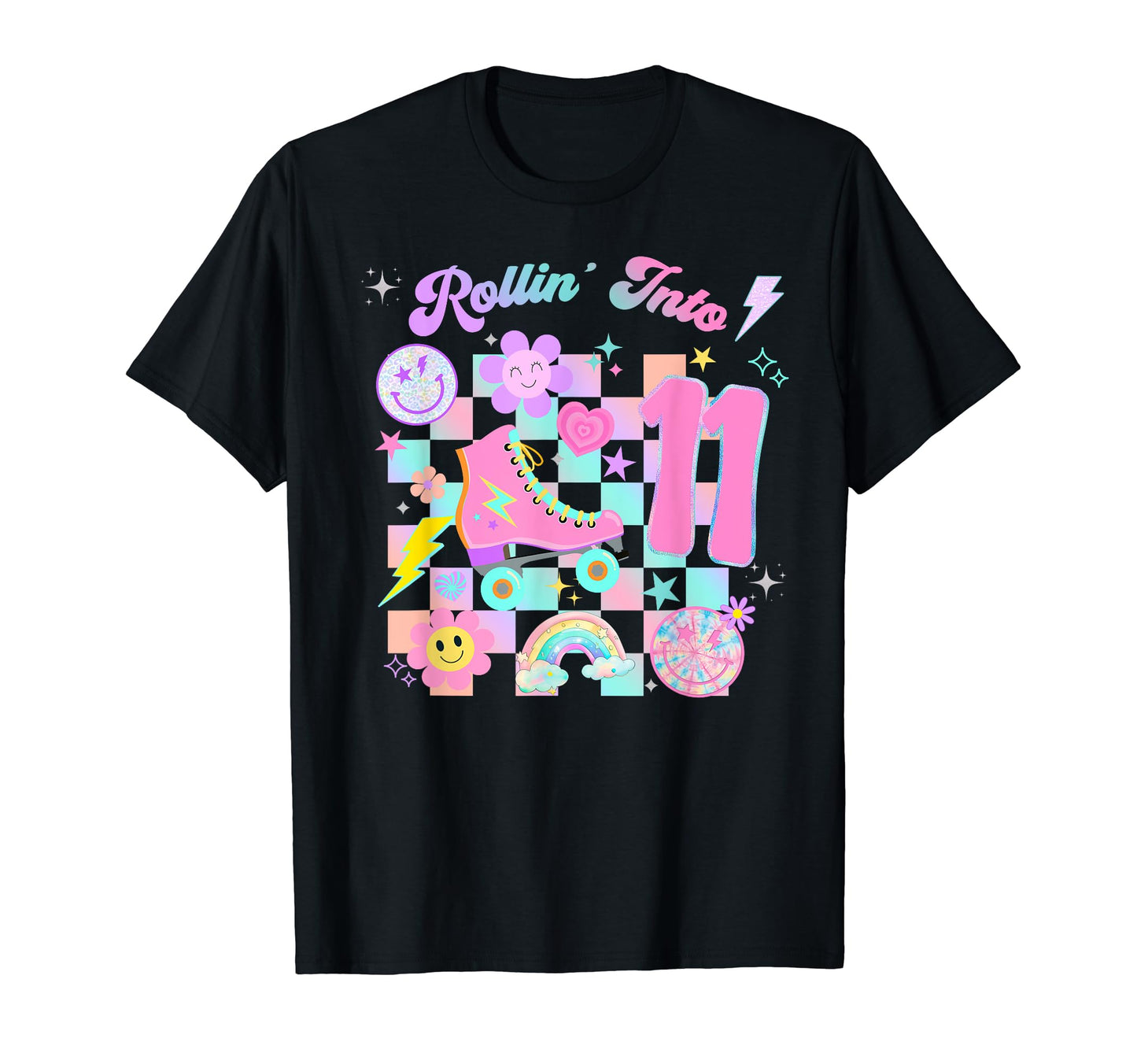 Roller Skates Skating Birthday T-Shirt - Aesthetic Graphic for Adults - T-Shirt, Sweatshirt, Hoodie