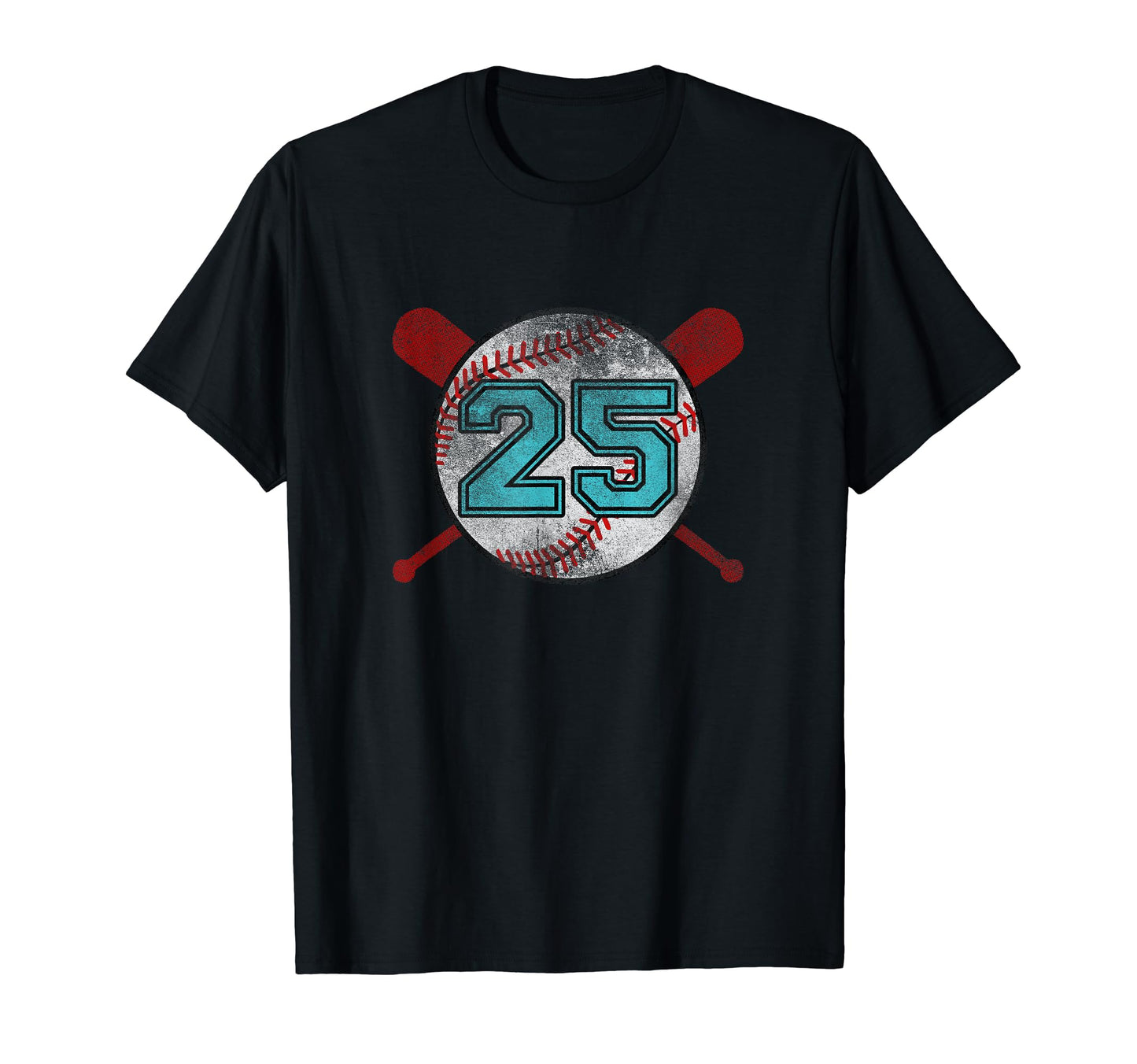 Distressed Baseball Jersey Number T-Shirt - Aesthetic Graphic for Adults - T-Shirt, Sweatshirt, Hoodie