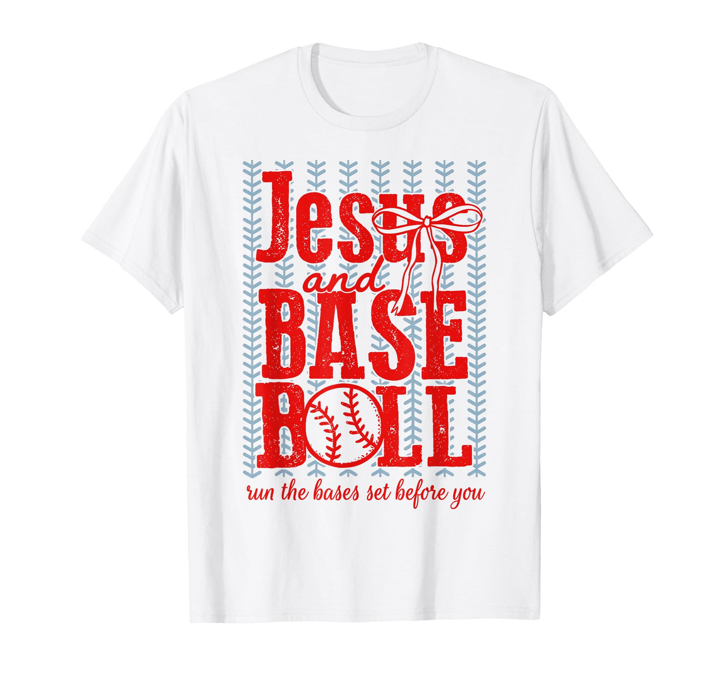 Jesus And Baseball Runs Bases Set T-Shirt - Novelty Apparel Men Women - T-Shirt, Sweatshirt, Hoodie