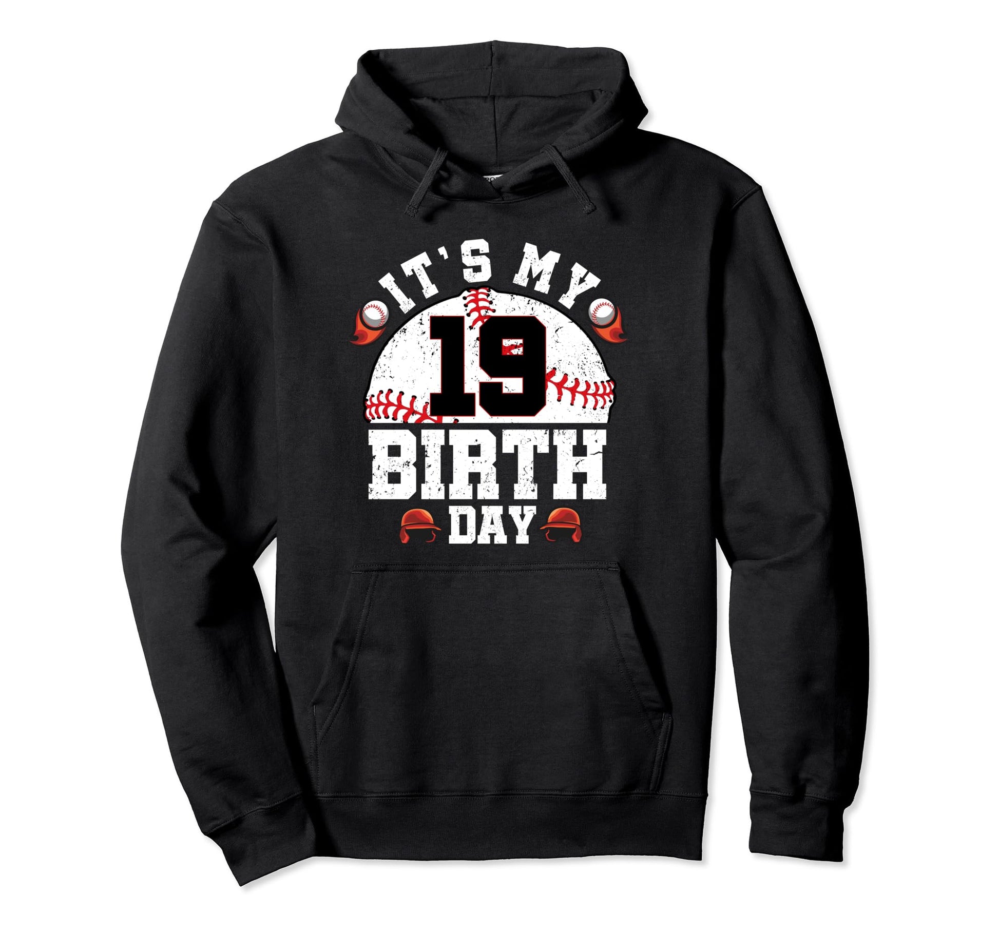 Its My 19Th Birthday 19 Year Old 19Th Hoodie - Custom Art Print Men Women - T-Shirt, Sweatshirt, Hoodie