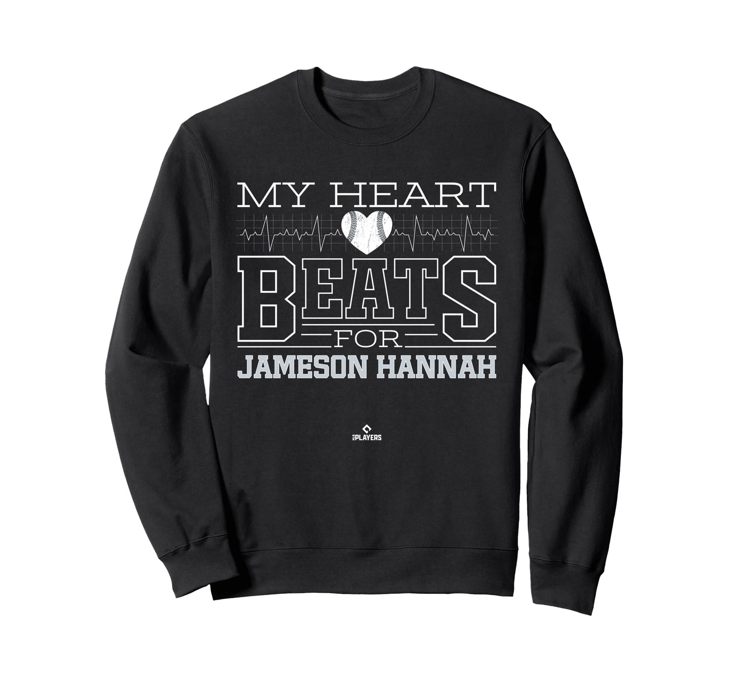 My Heart Beats Jameson Hannah Sweatshirt - Fun Novelty Design Men Women - T-Shirt, Sweatshirt, Hoodie