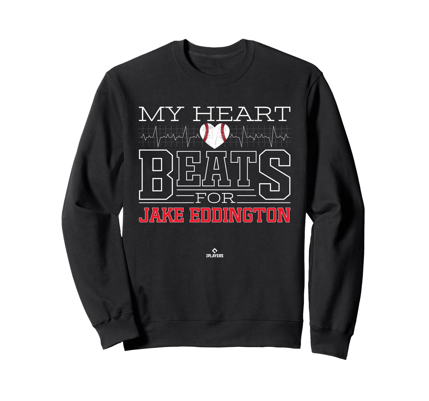 My Heart Beats Jake Eddington Prospect Sweatshirt - Graphic Print Unisex - T-Shirt, Sweatshirt, Hoodie
