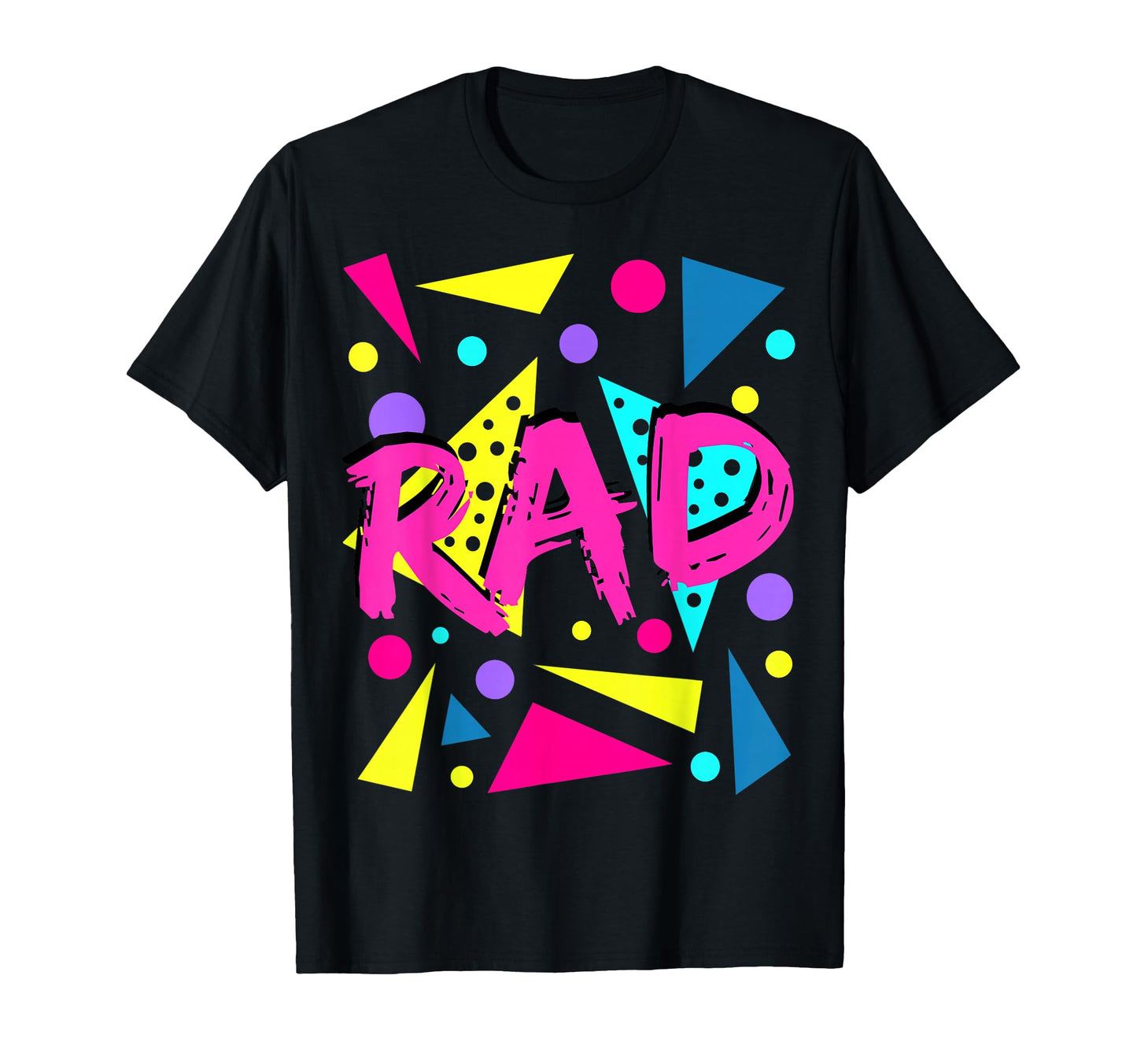 Rad 1980S Eighties Costume Party T-Shirt - Streetwear Style Men Women - T-Shirt, Sweatshirt, Hoodie
