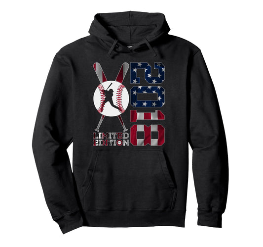 8Th Birthday Baseball 2018 Hoodie - Aesthetic Graphic Unisex - T-Shirt, Sweatshirt, Hoodie