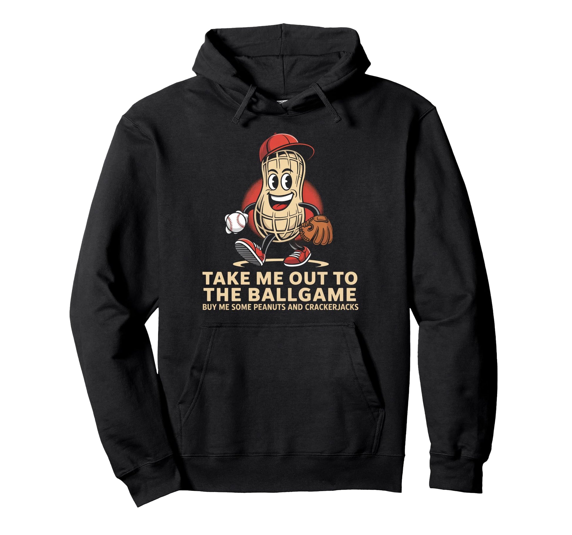 Take Me Out To Ball Game Funny Baseball Hoodie - Streetwear Style Unisex - T-Shirt, Sweatshirt, Hoodie
