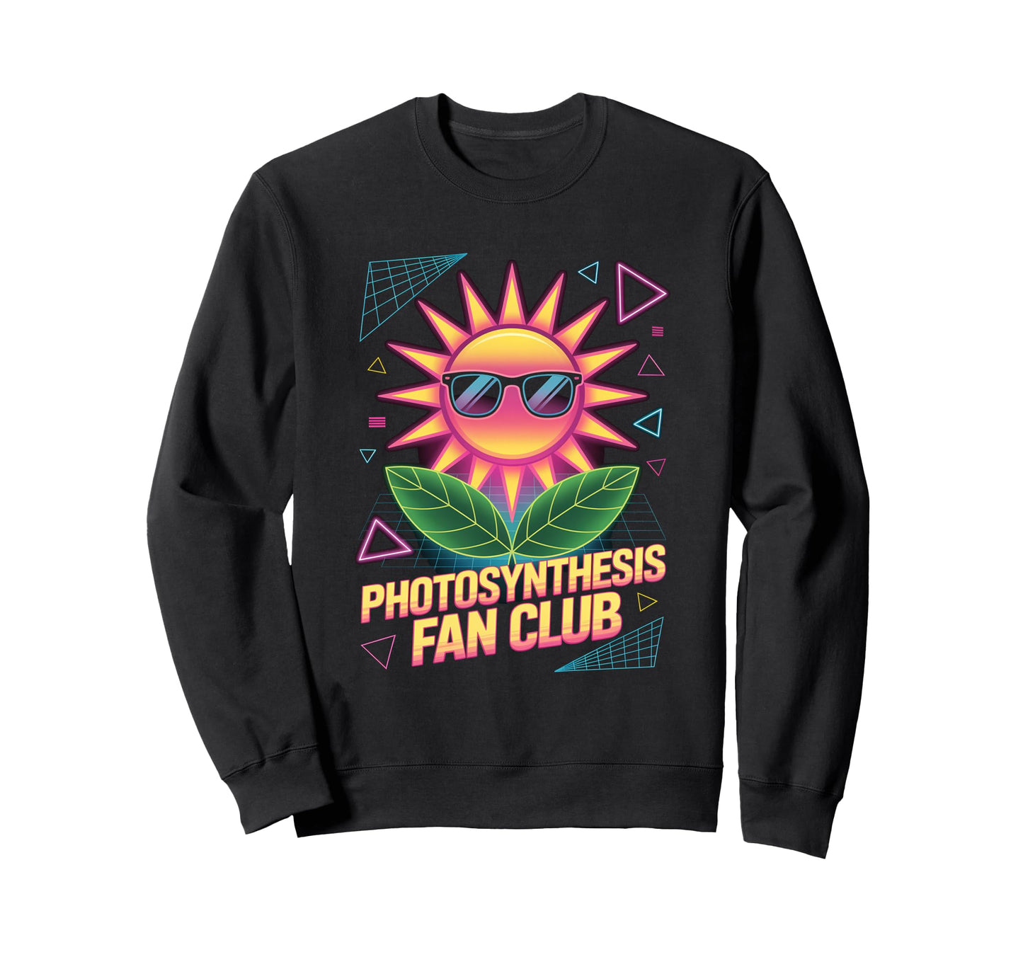80S Photosynthesis Fan Club Sweatshirt - Fun Novelty Design for Adults - T-Shirt, Sweatshirt, Hoodie